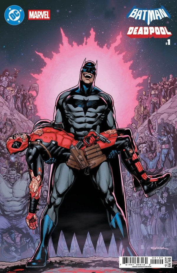 DC/MARVEL COMICS BATMAN DEADPOOL #1 CVR R