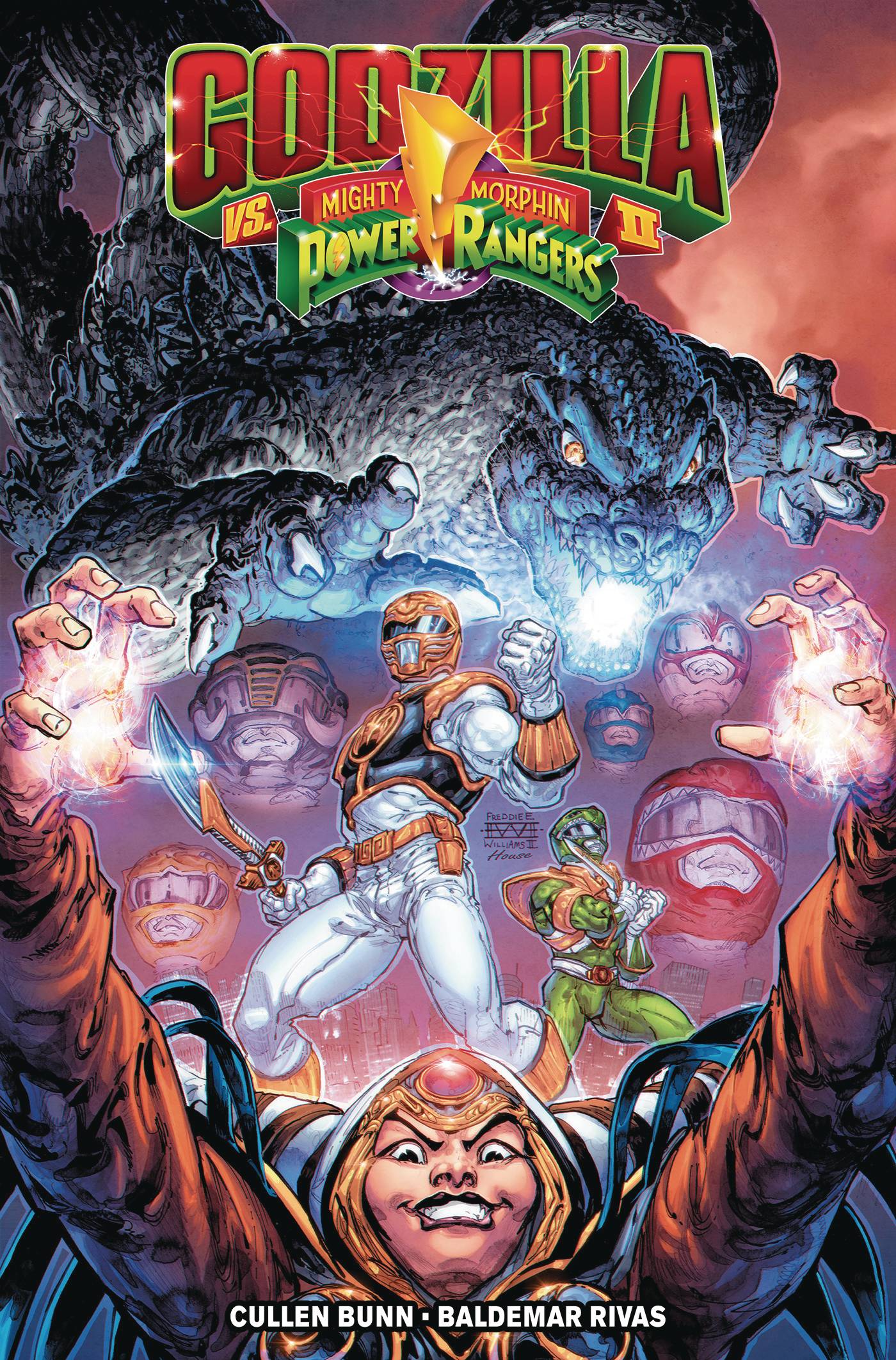 POWER RANGERS VS GODZILLA 2 TRADE PAPERBACK