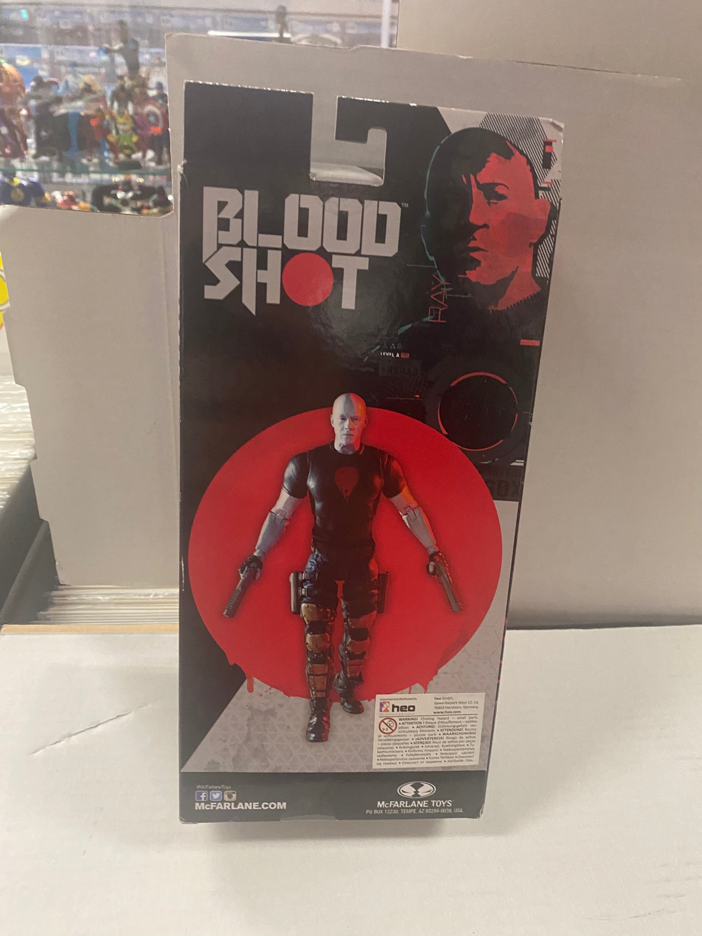 MCFARLANE TOYS BLOODSHOT ACTION FIGURE