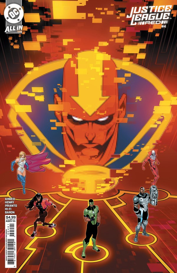 DC COMICS JUSTICE LEAGUE RED #4 1025 CVR B
