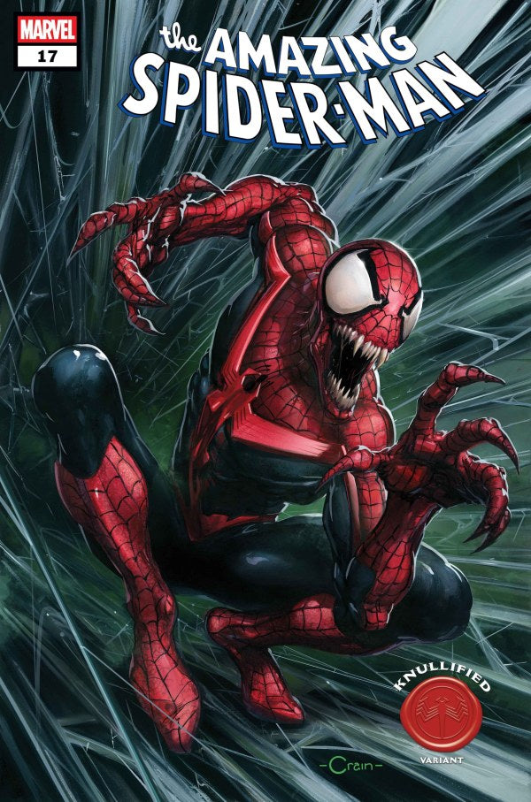 MARVEL COMICS AMAZING SPIDER-MAN #16 1025 CVR B KNULLIFIED