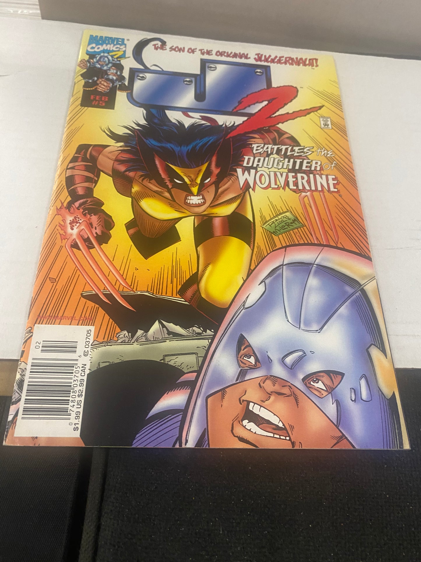 MARVEL COMICS J2 #5 (1999)NEWSSTAND 1ST APPEARANCE OF WILD THING