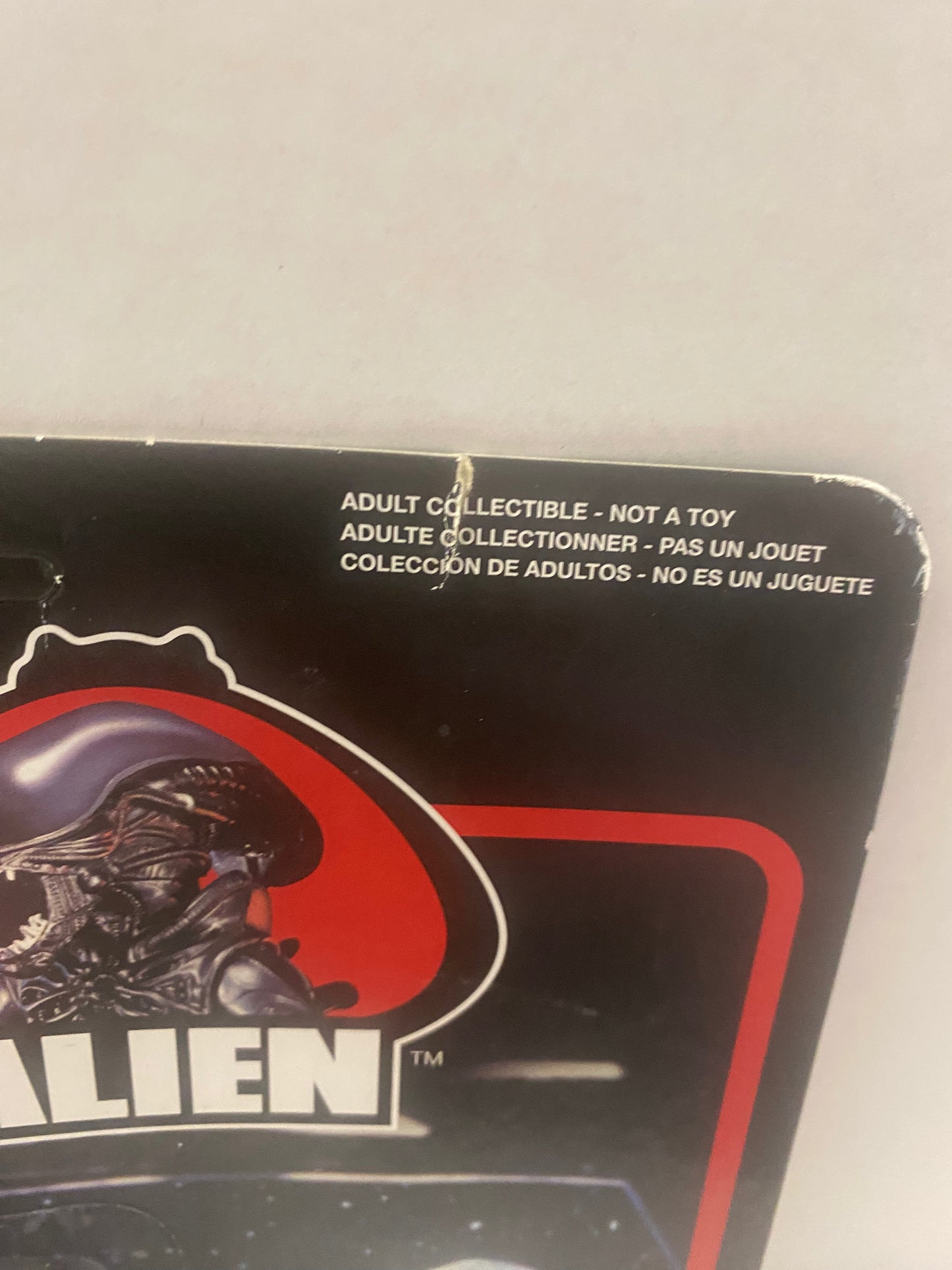 SUPER 7 REACTION FIGURES ALIEN ALIEN WITH METALLIC FLESH