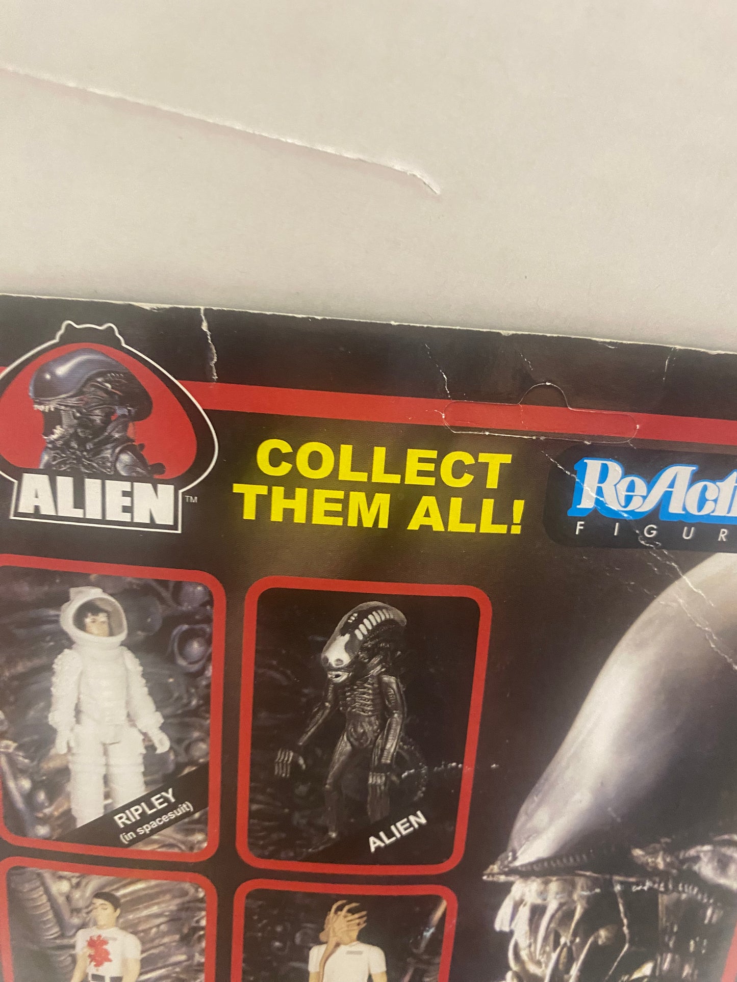 SUPER 7 REACTION FIGURES ALIEN ALIEN WITH METALLIC FLESH