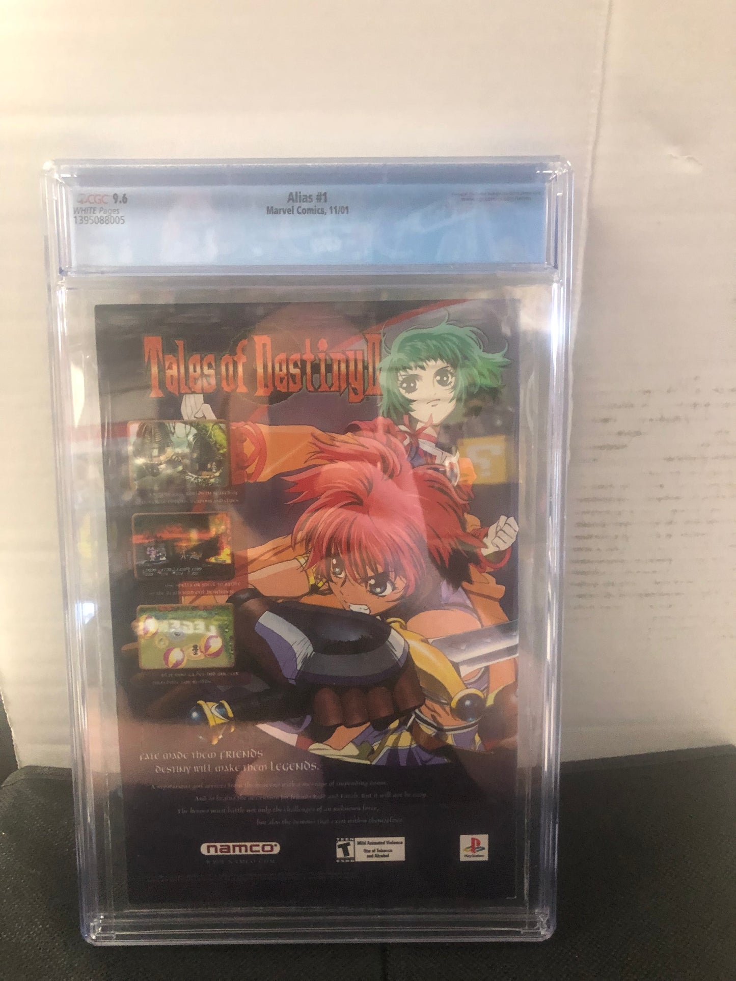 Marvel COMICS ALIAS #1(2001) 1ST APPEARANCE OF JESSICA JONES, CGC 9.6 WP