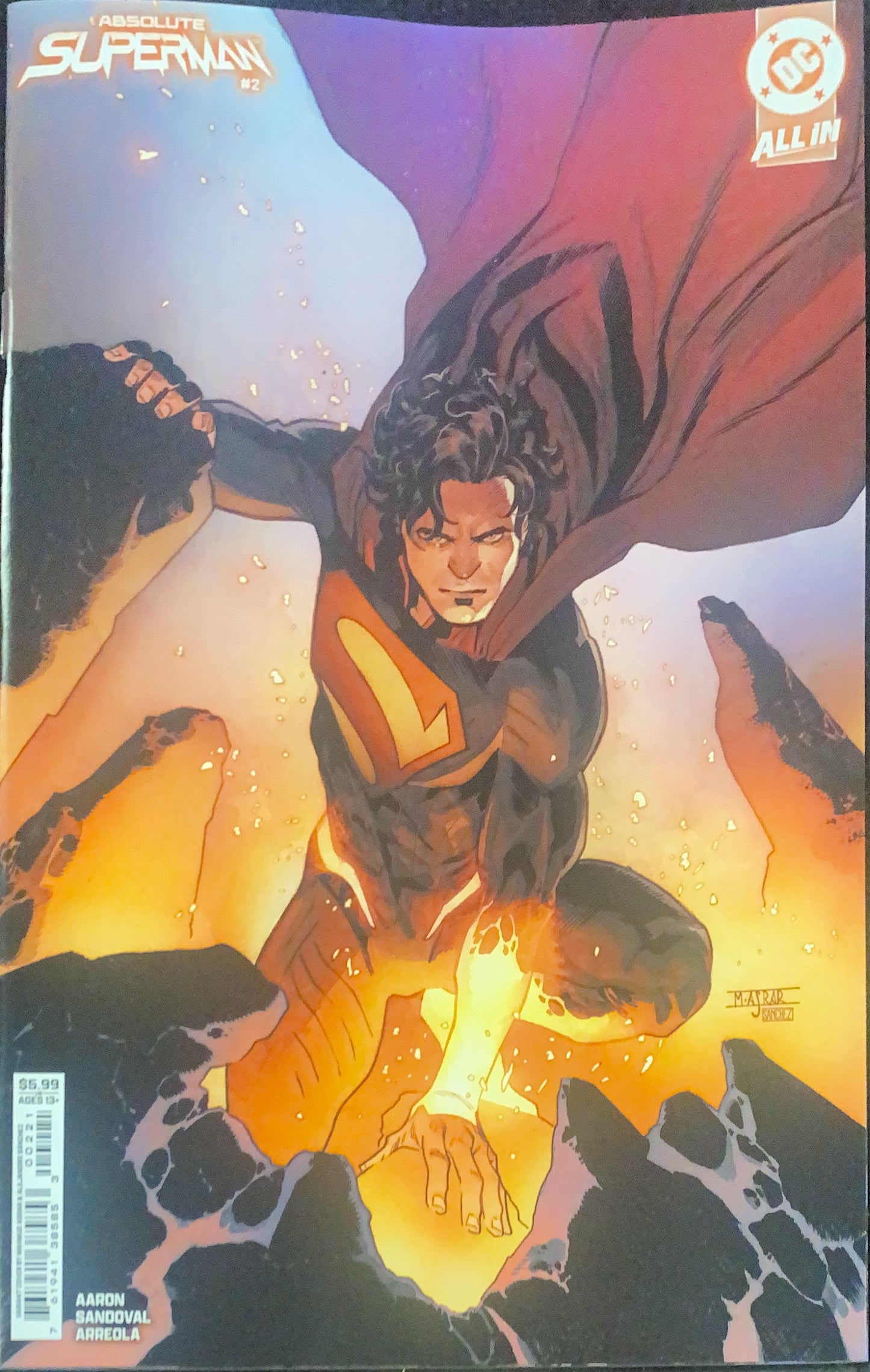 DC COMICS ABSOLUTE SUPERMAN #2 COVER B
