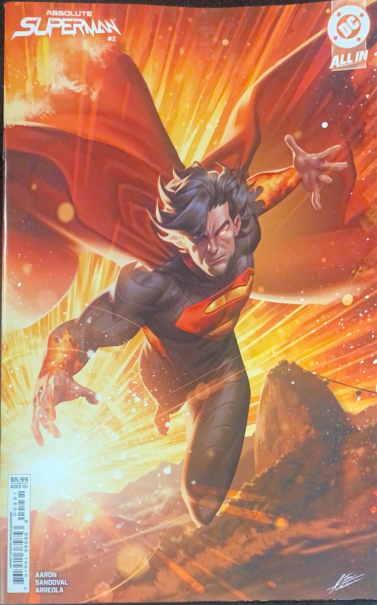 DC COMICS ABSOLUTE SUPERMAN #2 COVER C