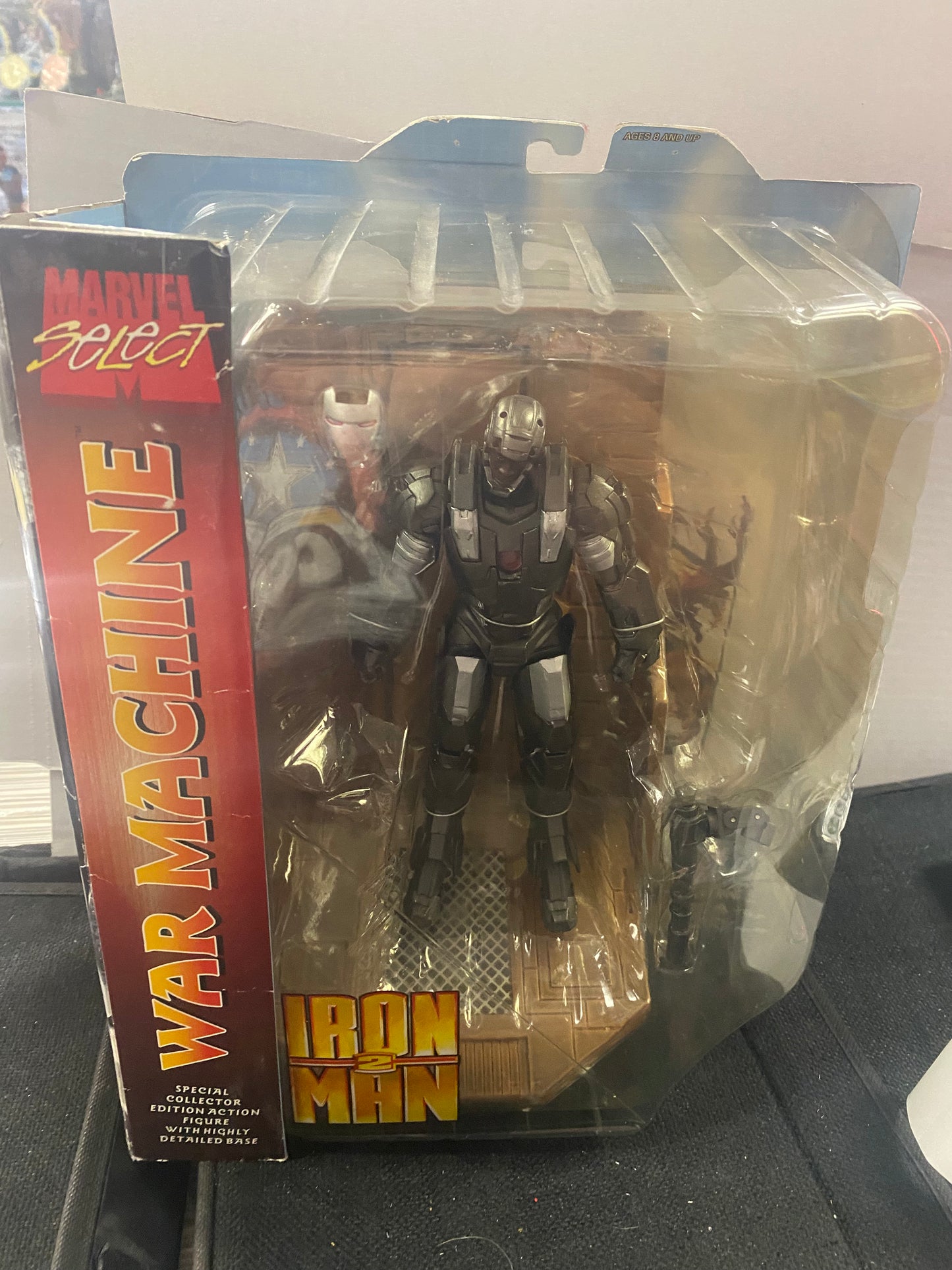 MARVEL SELECT IRON MAN 2 WAR MACHINE