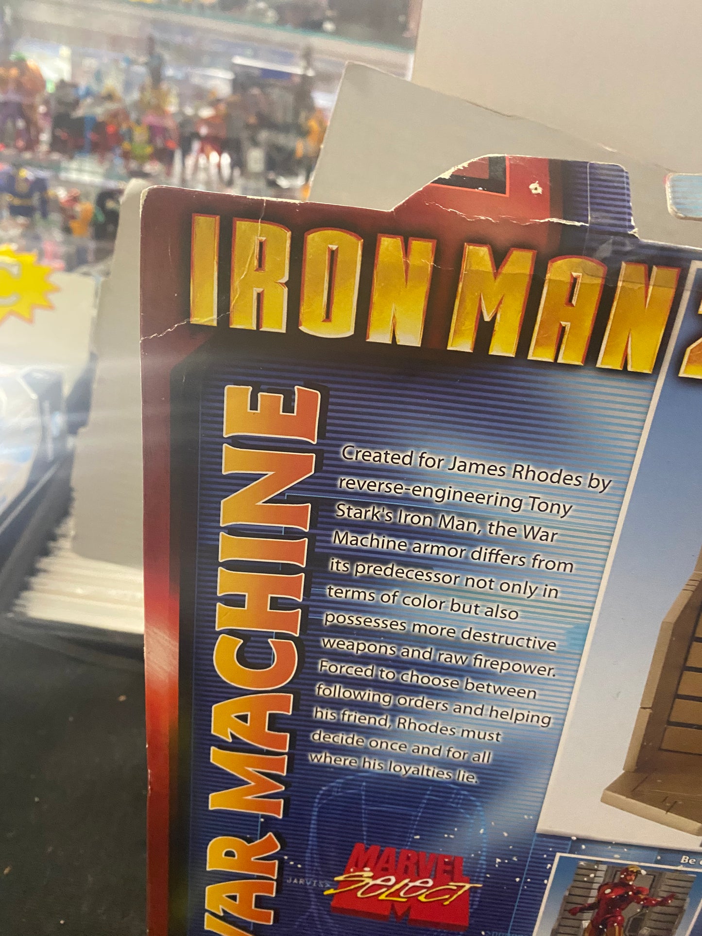 MARVEL SELECT IRON MAN 2 WAR MACHINE