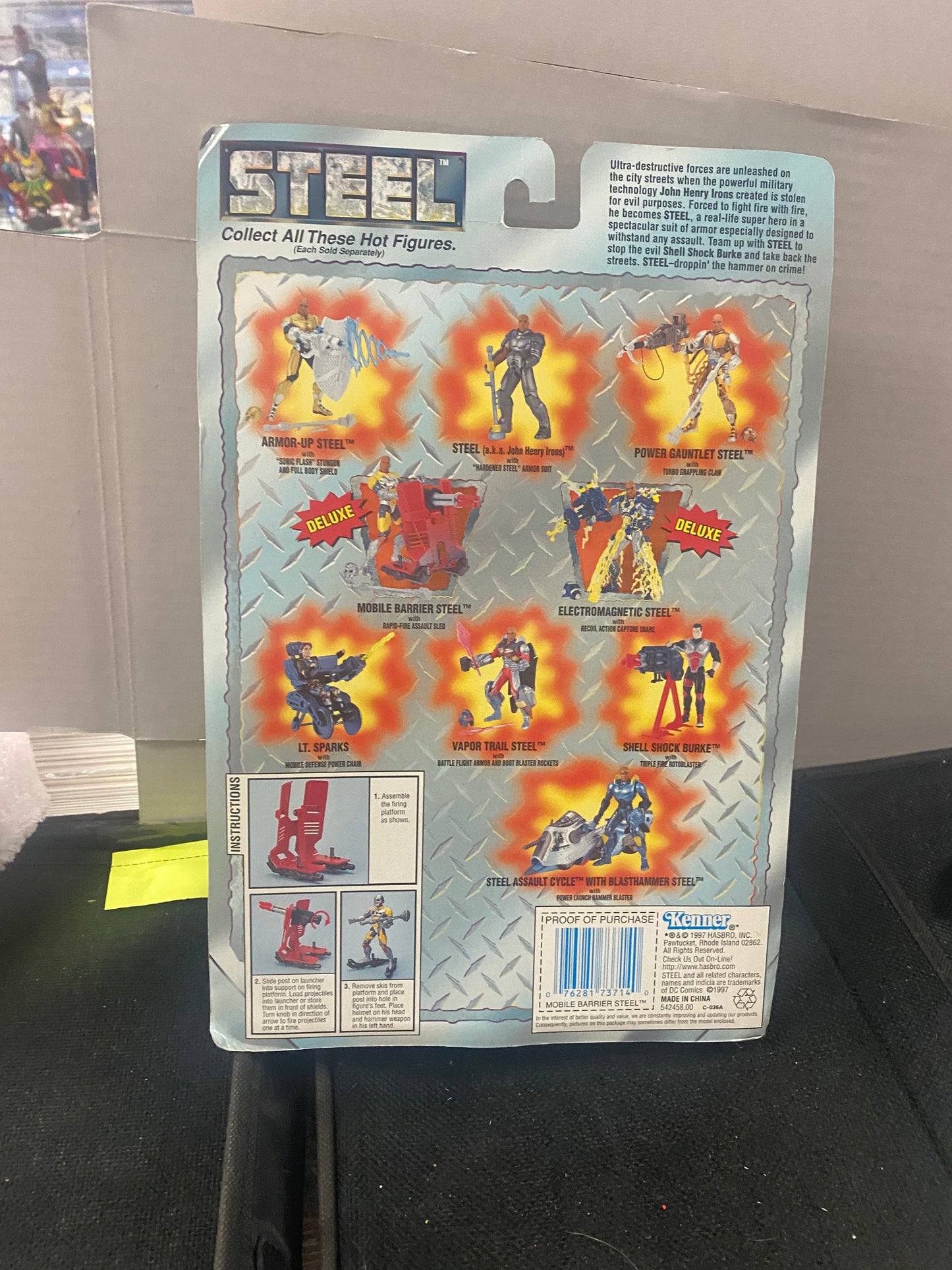 KENNER STEEL MOBILE BARRIER STEEL