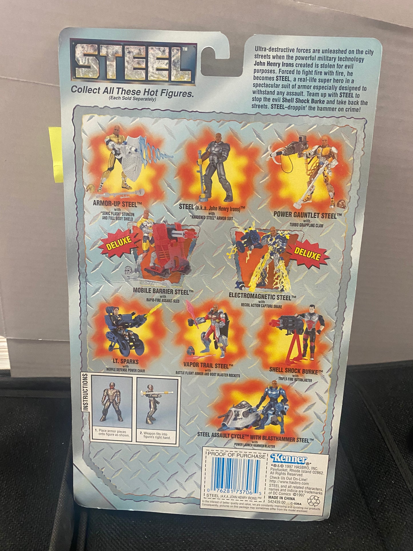 KENNER STEEL WITH HARDENED ARMOR SUIT