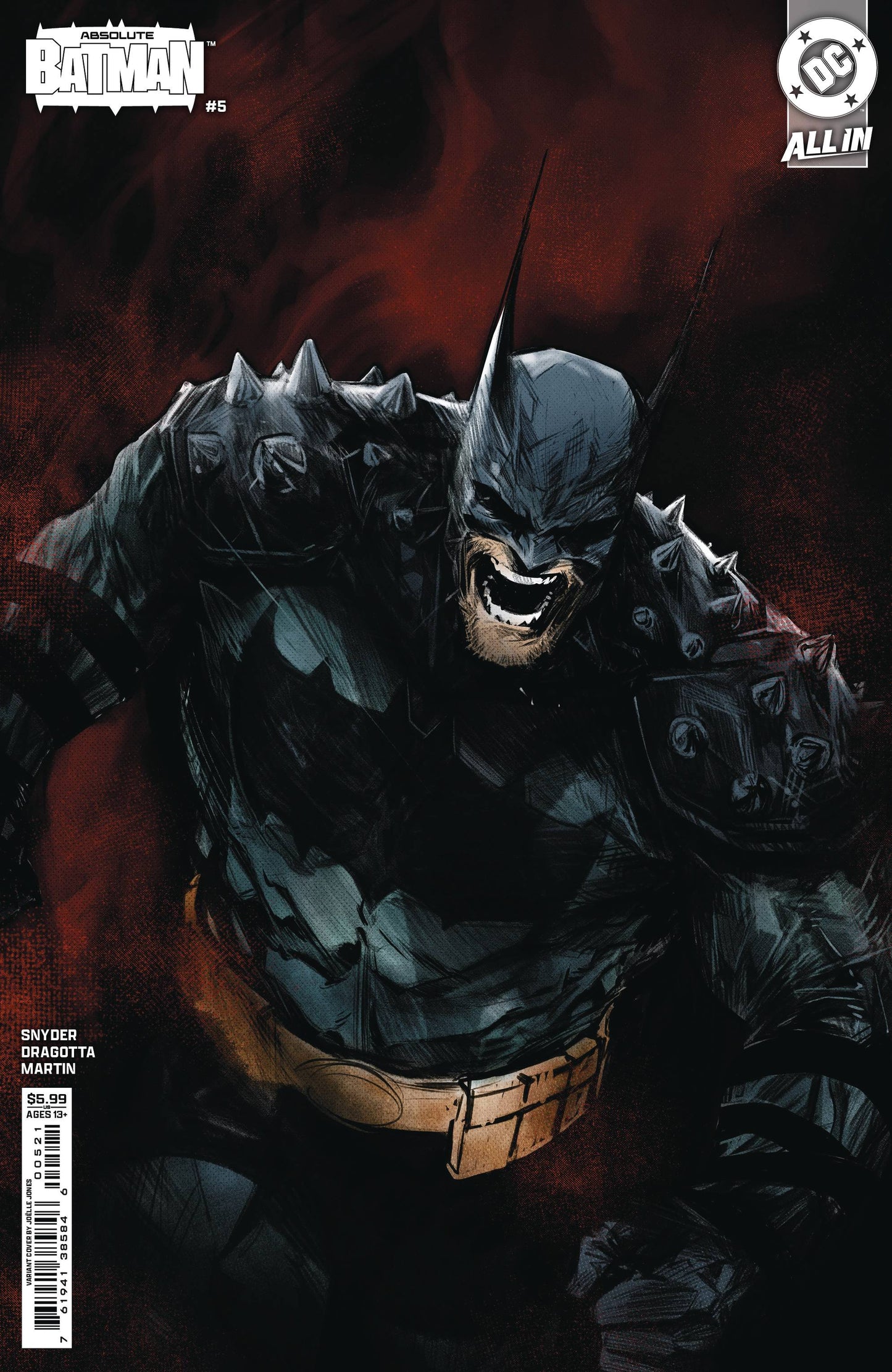 DC COMICS ABSOLUTE BATMAN #5 COVER B