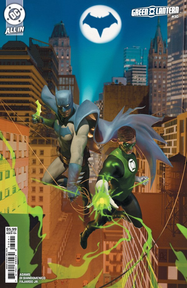 GREEN LANTERN #30 CVR D ARIEL COLON CARD STOCK VAR