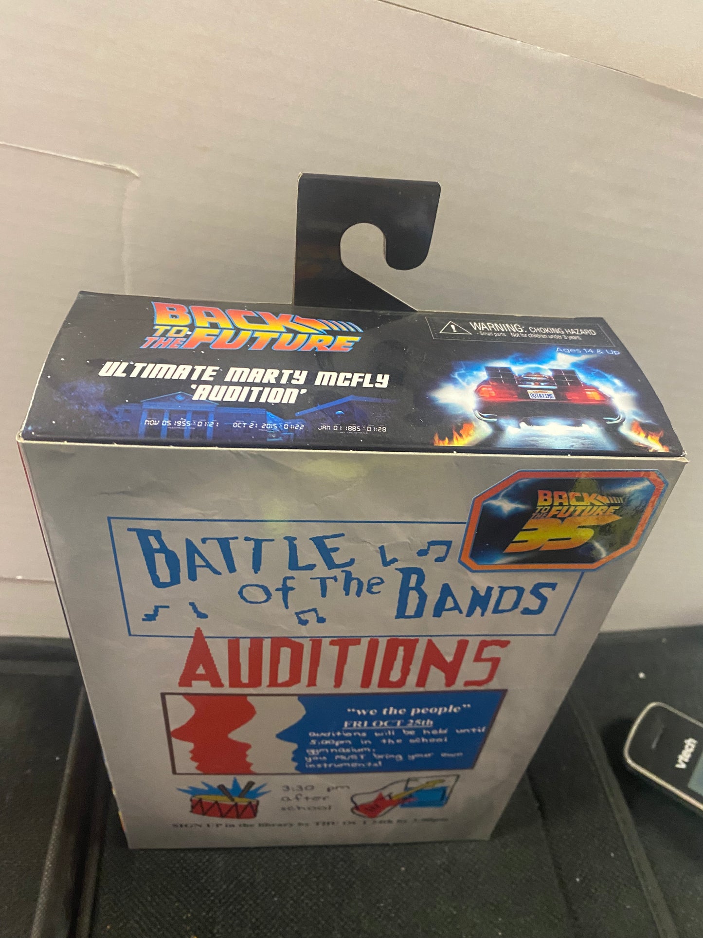 NECA BACK TO THE FUTURE BATTLE OF THE BANDS ULTIMATE MARTY