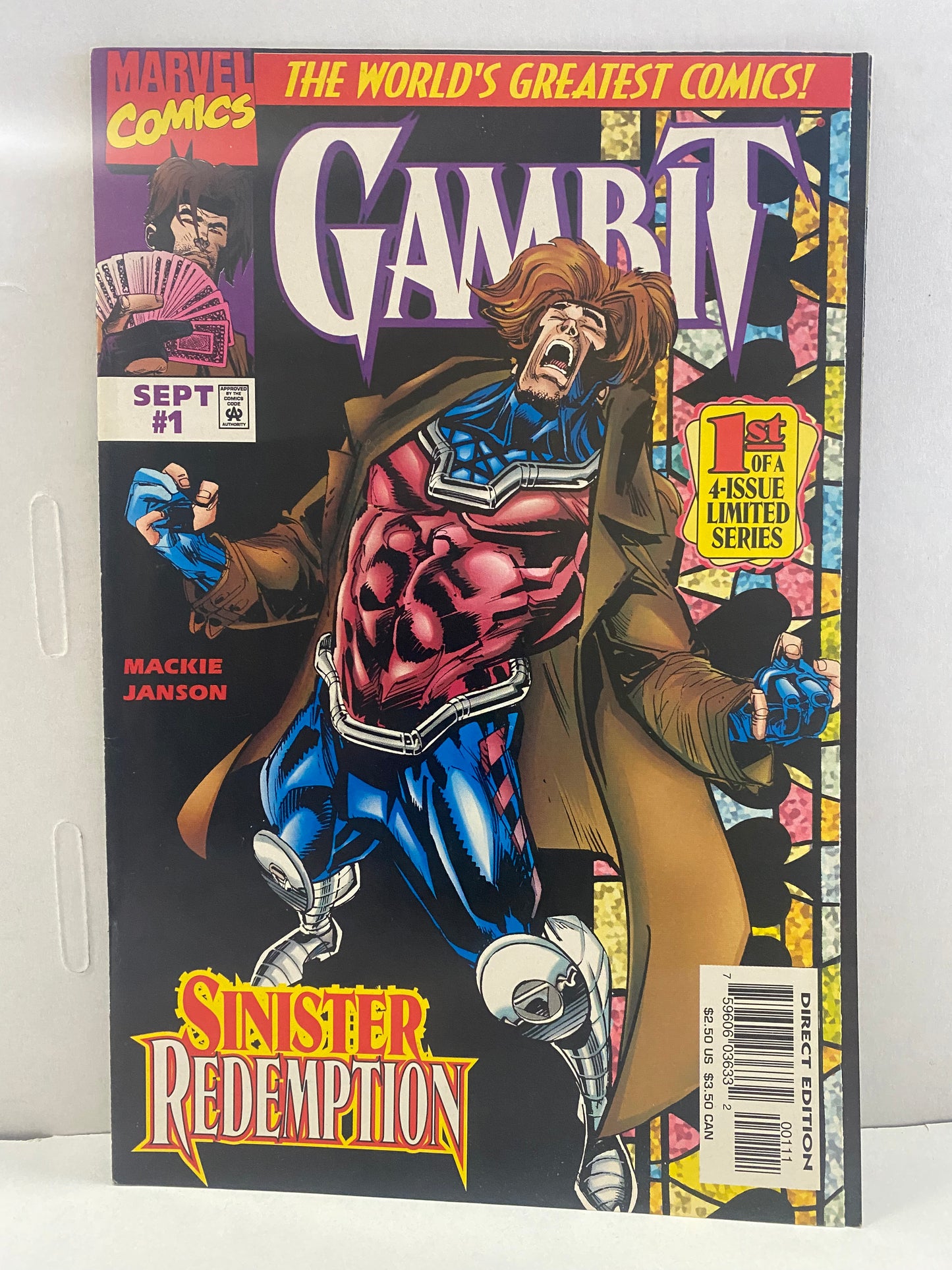 MARVEL COMICS GAMBIT LIMITED SERIES (1997) 1-4