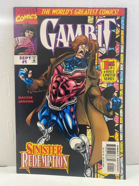 MARVEL COMICS GAMBIT LIMITED SERIES (1997) 1-4