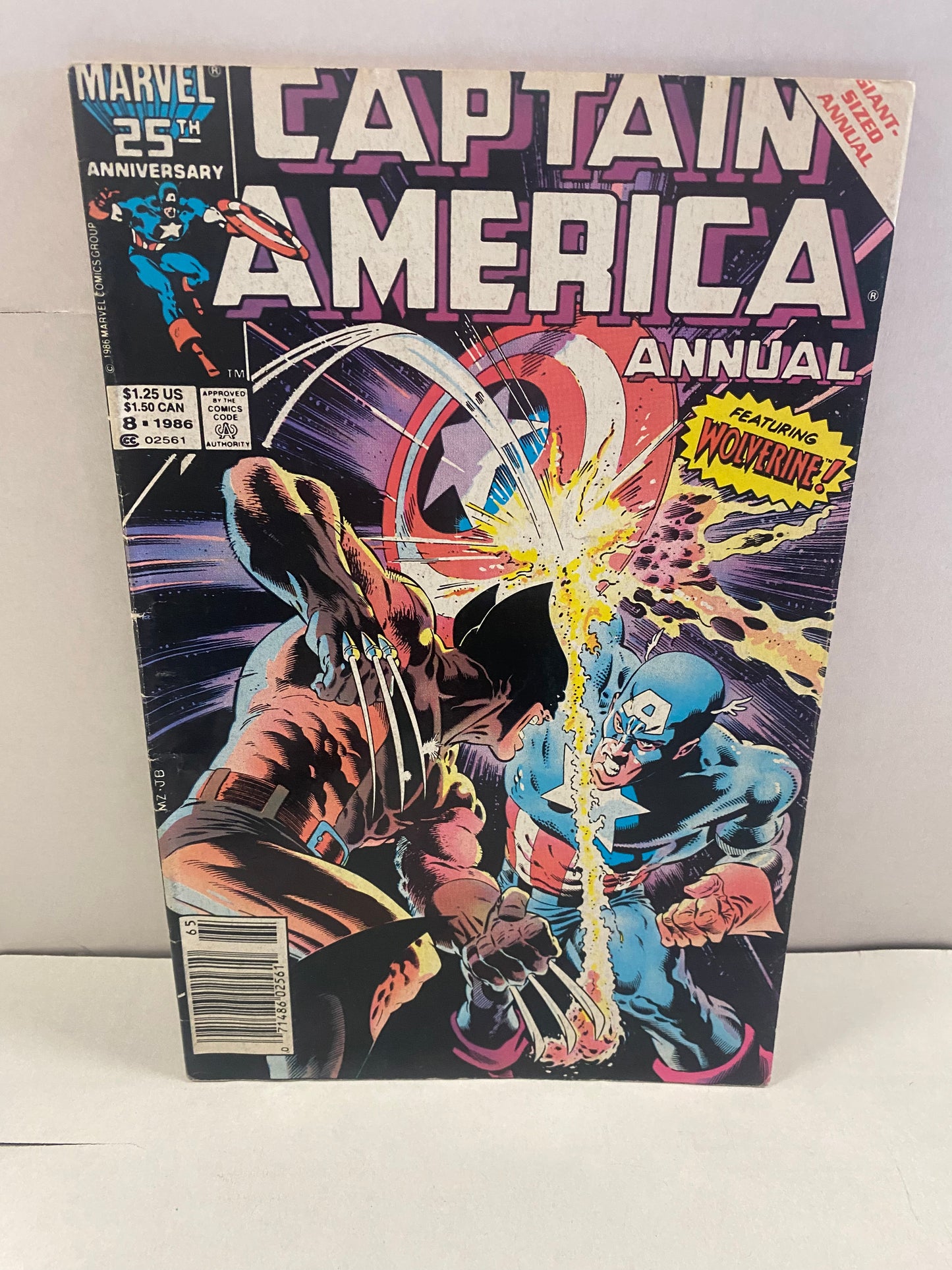 MARVEL COMICS CAPTAIN AMERICA ANNUAL #8 (1986)