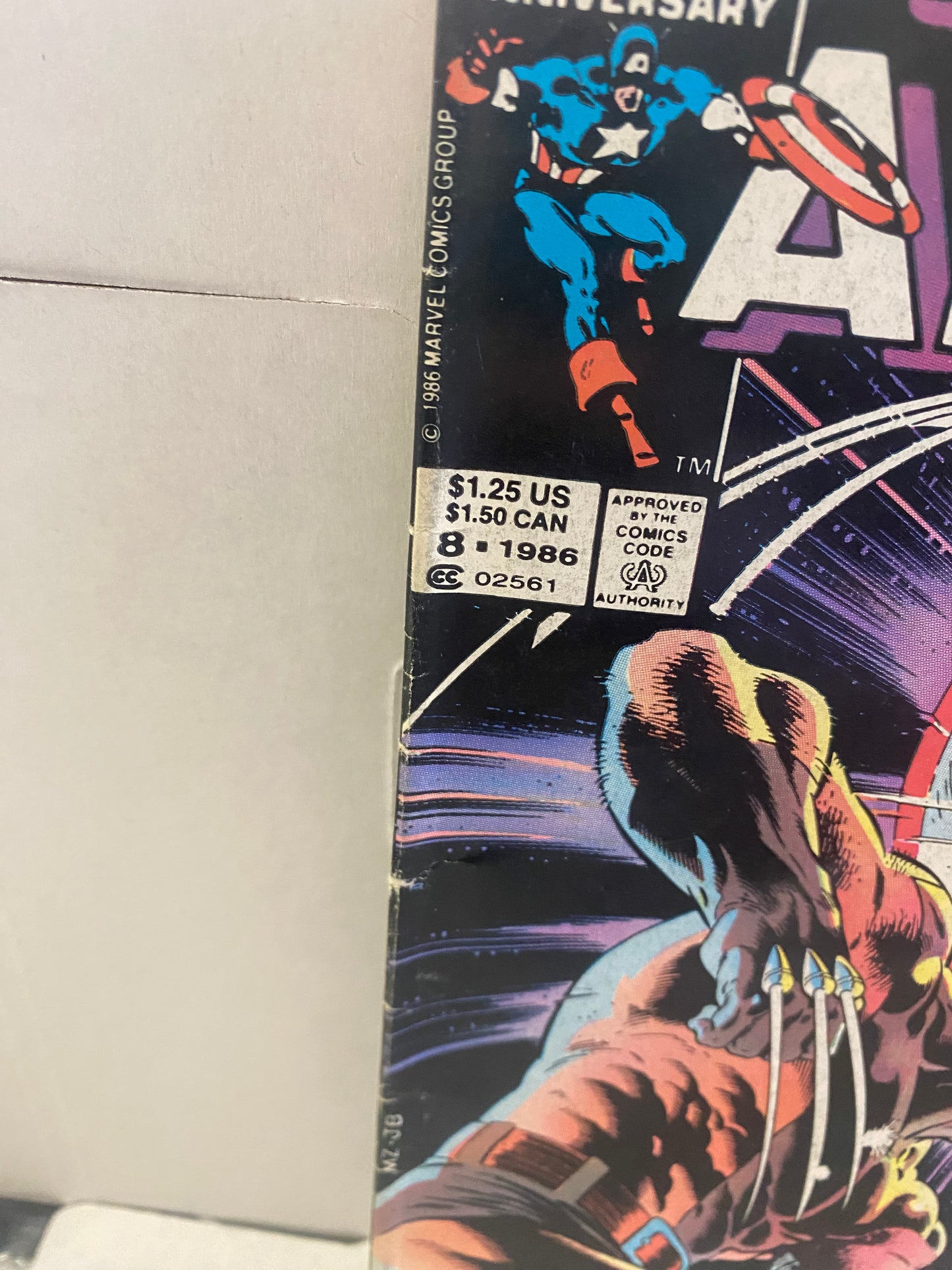 MARVEL COMICS CAPTAIN AMERICA ANNUAL #8 (1986)
