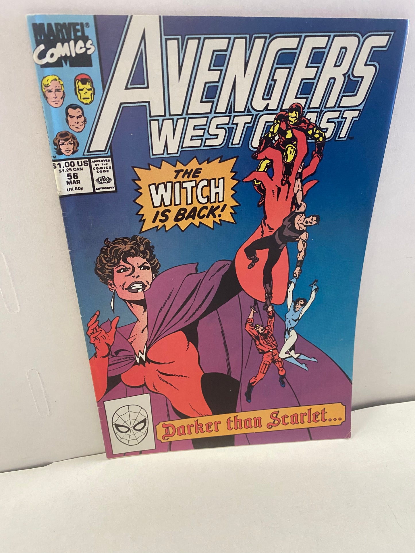 MARVEL COMICS AVENGERS WEST COAST #56
