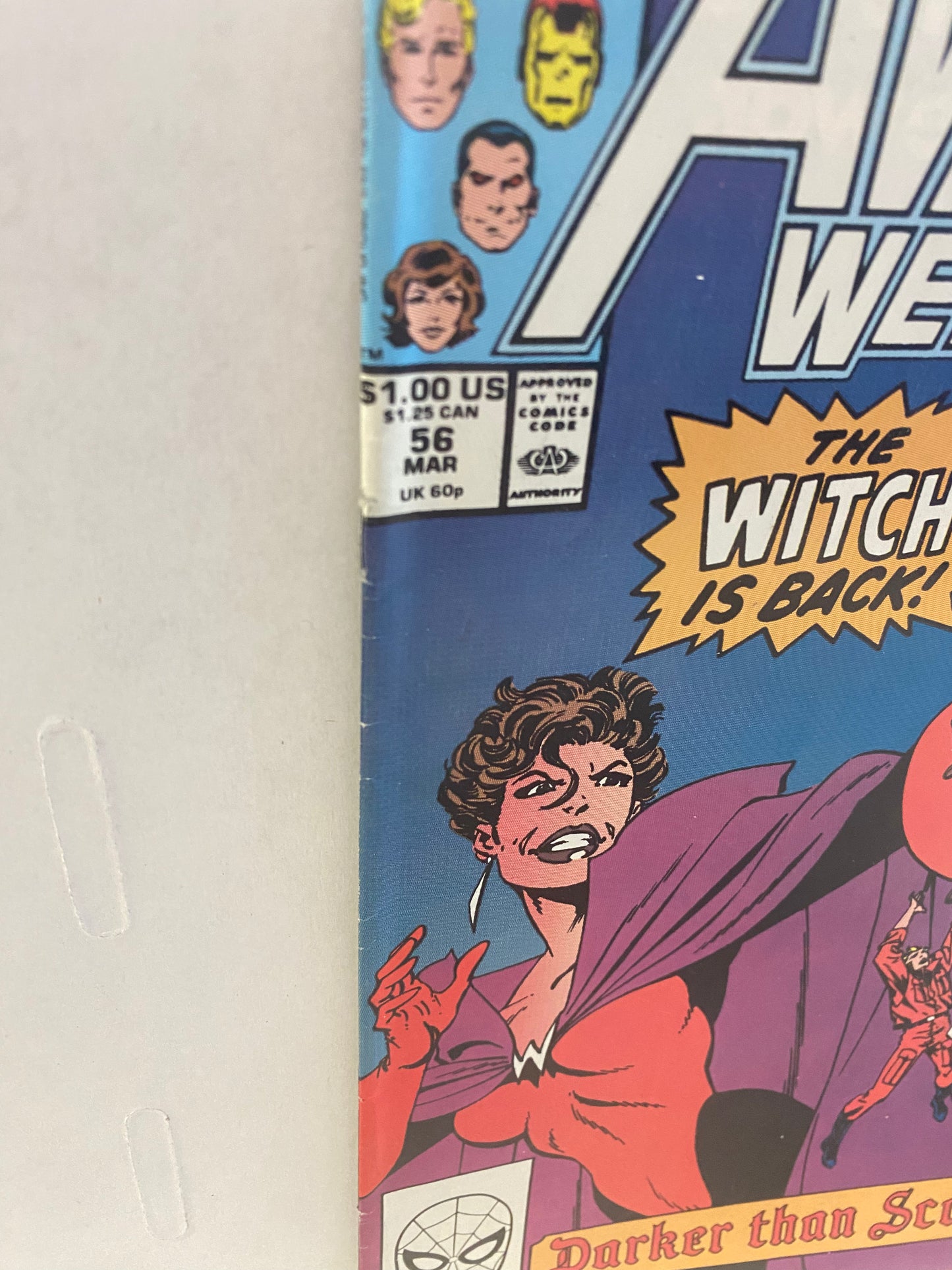 MARVEL COMICS AVENGERS WEST COAST #56