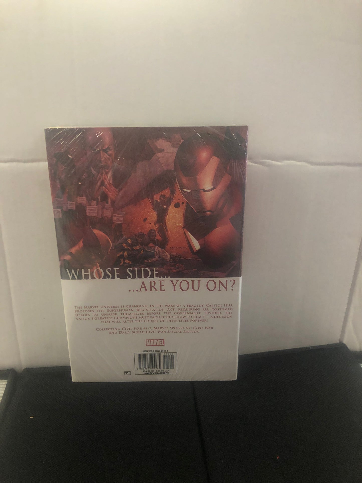 MARVEL COMICS CIVIL WAR HARDCOVER (2016)