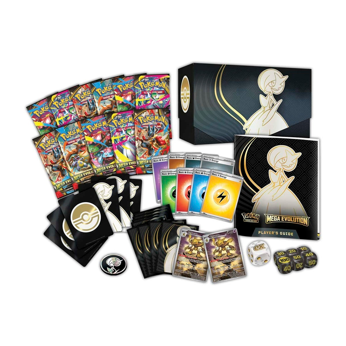POKEMON TCG POKEMON CENTER MEGA EVOLUTION ELITE TRAINER BOX ETB WHITE