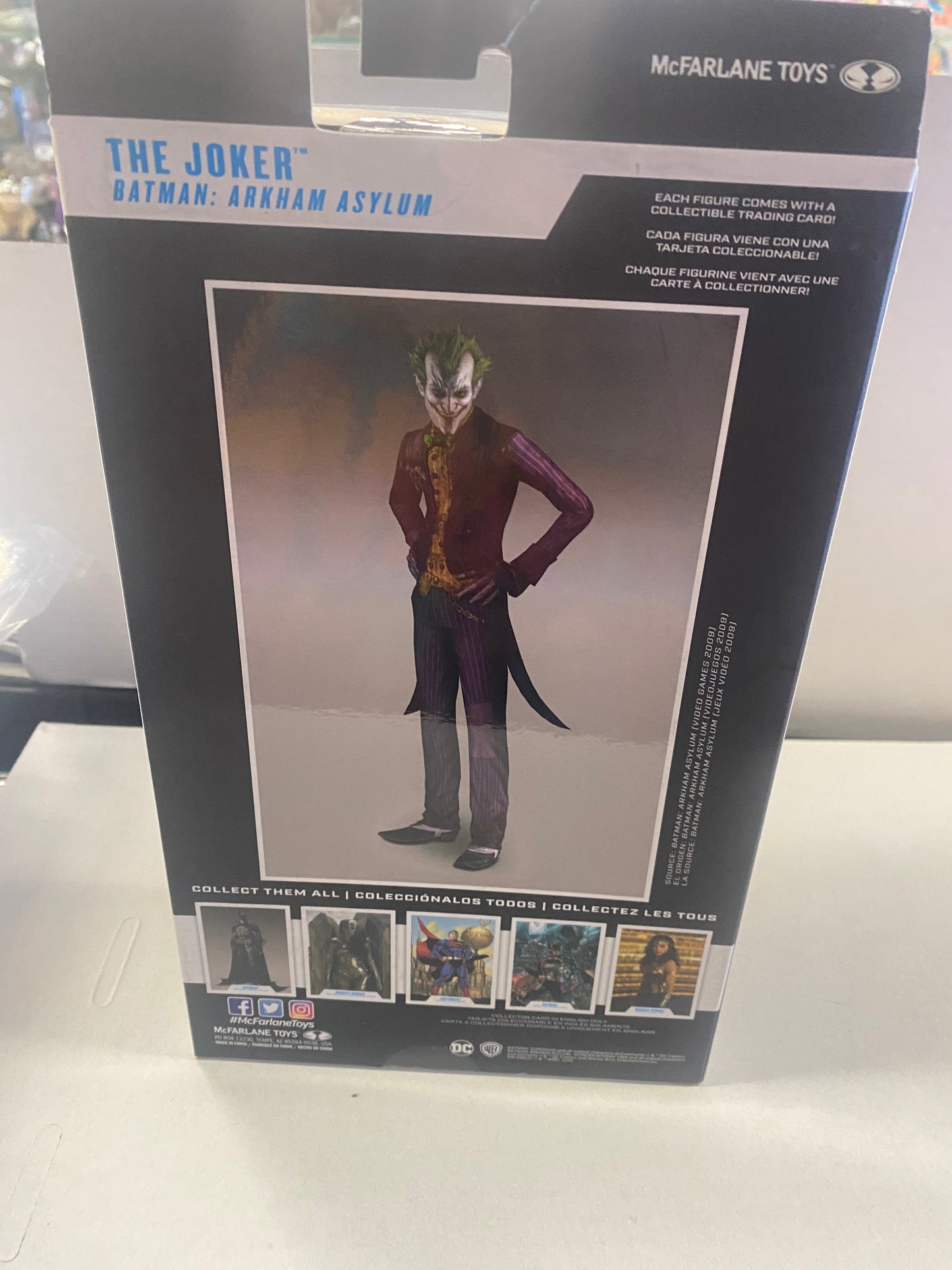 DC MULTIVERSE BATMAN ARKHAM ASYLUM THE JOKER