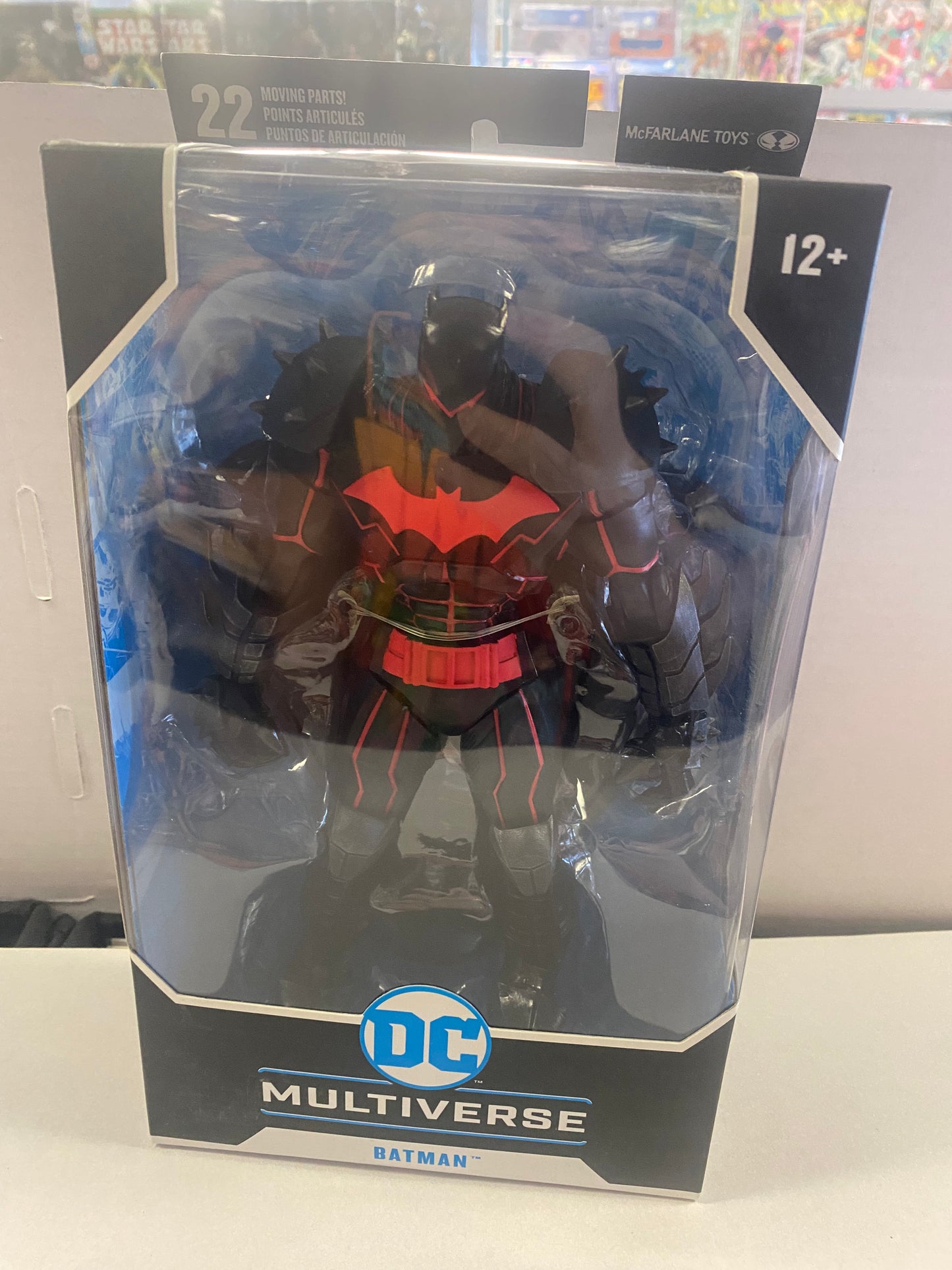 DC MULTIVERSE BATMAN HELLBAT SUIT BATMAN