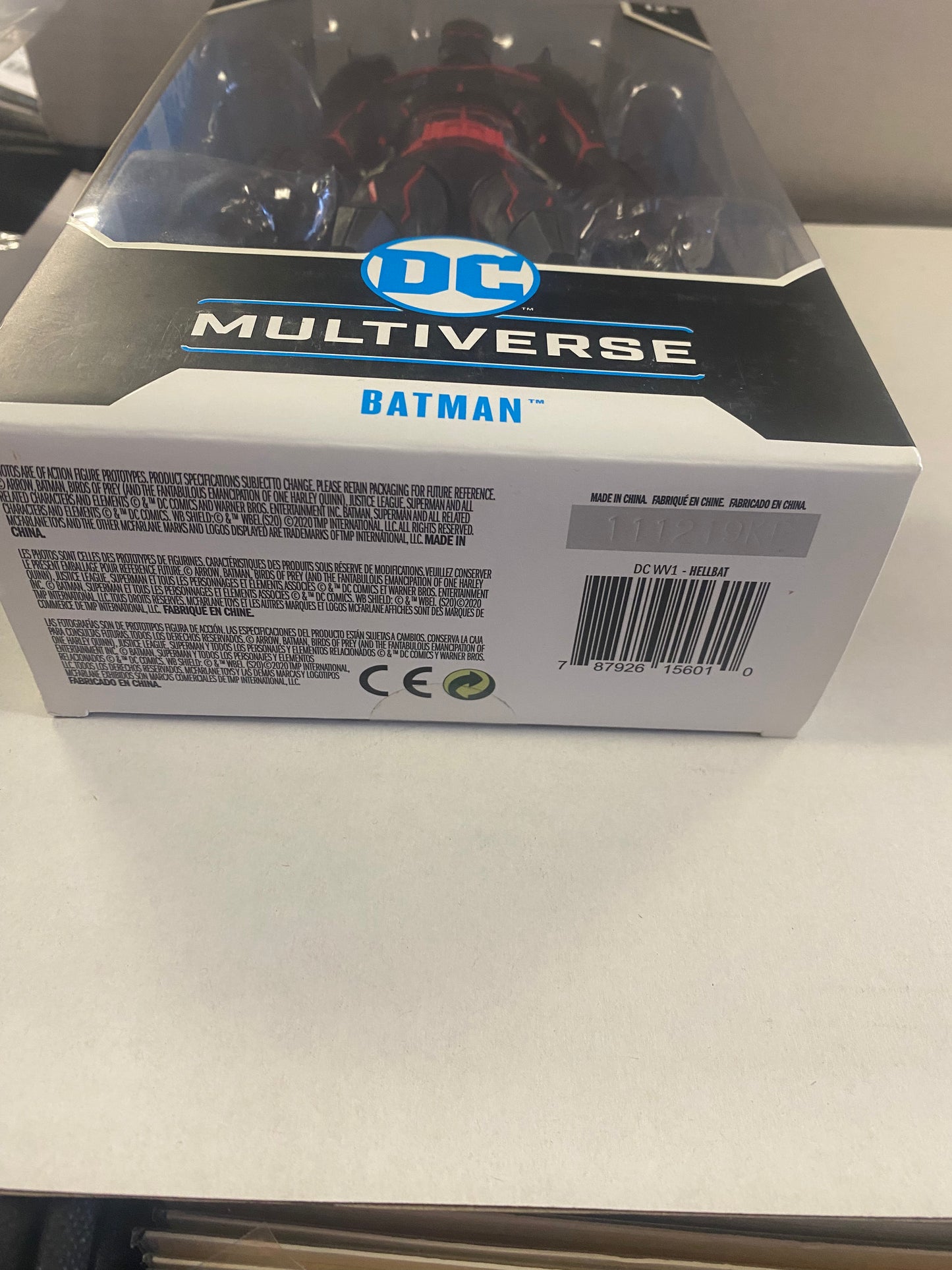 DC MULTIVERSE BATMAN HELLBAT SUIT BATMAN