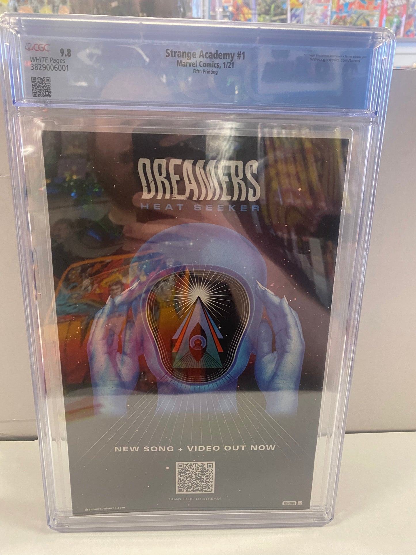 MARVEL COMICS STRANGE ACADEMY #1 (2021) FIFTH PRINTING CGC 9.8 WP 1ST APPEARANCE OF EMILY BRIGHT,DOYLE DORMAMMU, SHAYLEE MOONPEDDLE