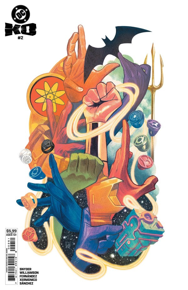 DC K.O. #2 (OF 5) CVR C MIKE DEL MUNDO CARD STOCK VAR