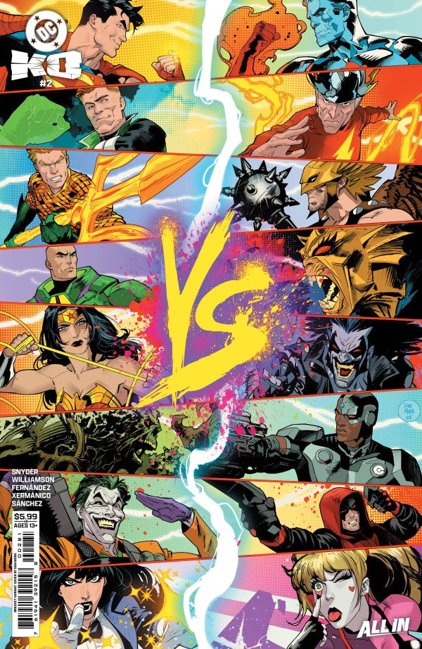 DC K.O. #2 (OF 5) CVR G DAN MORA BRACKET CARD STOCK VAR