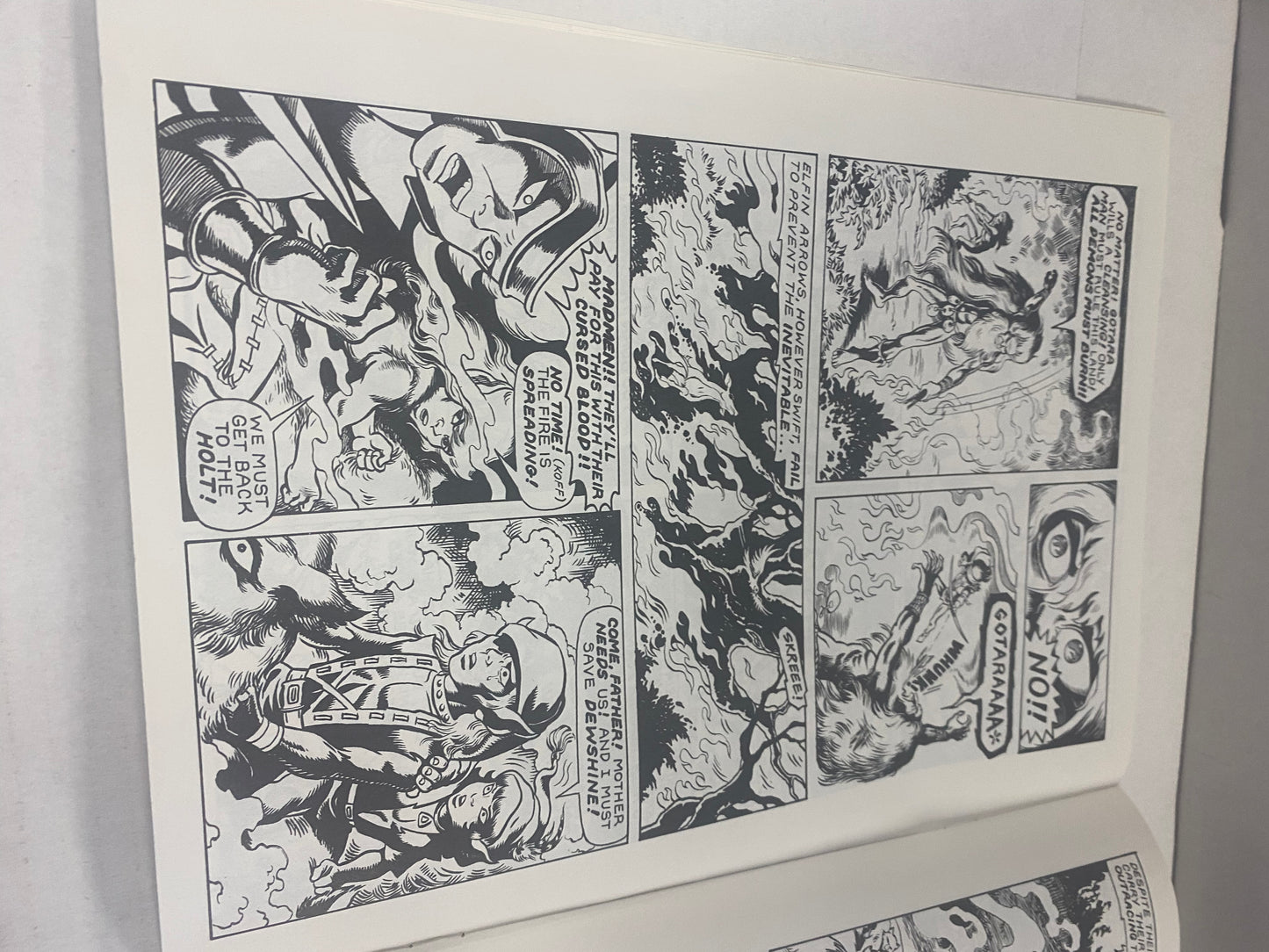 WARP GRAPHICS ELFQUEST #1 MAGAZINE (1977)