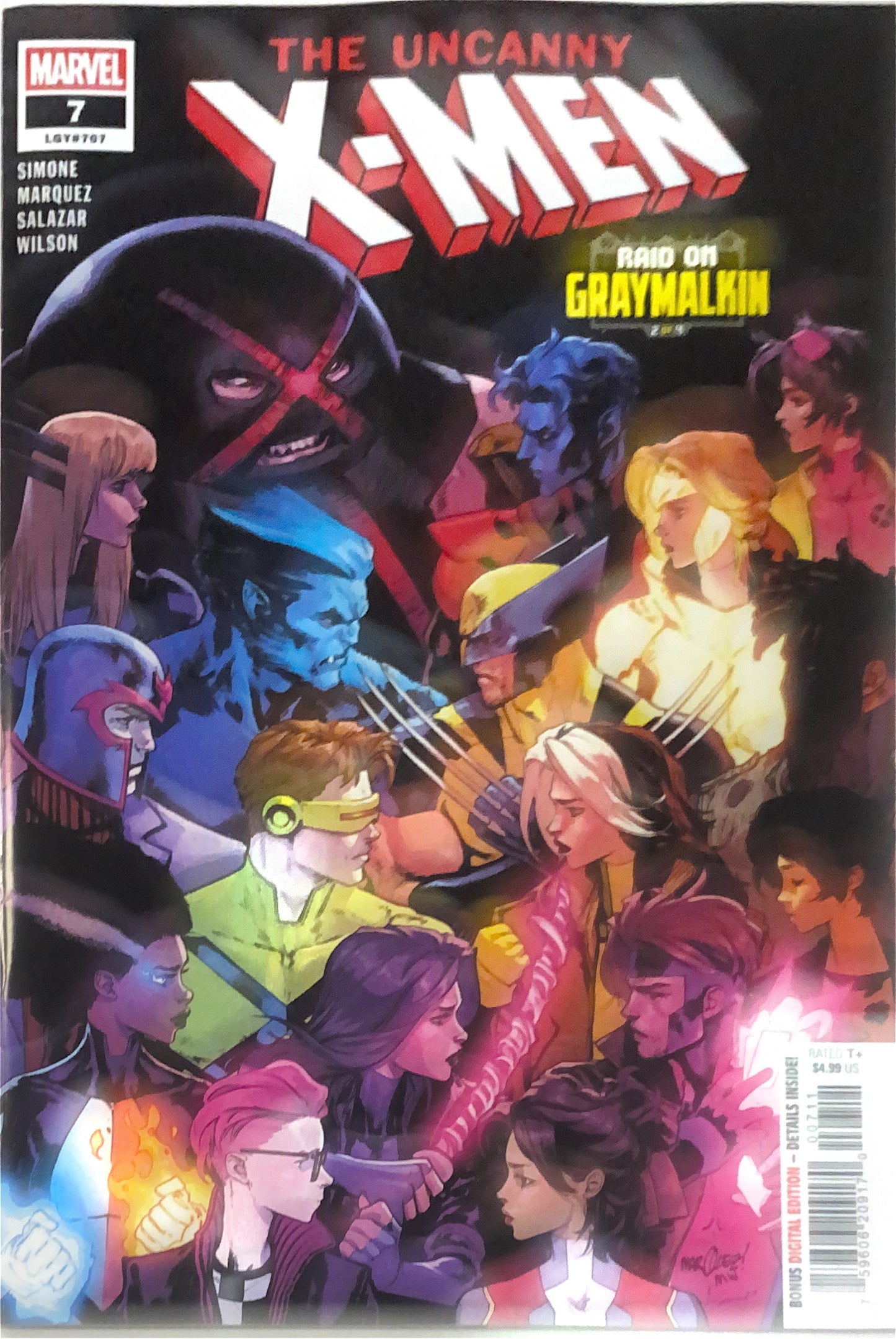 MARVEL COMICS UNCANNY X-MEN #7