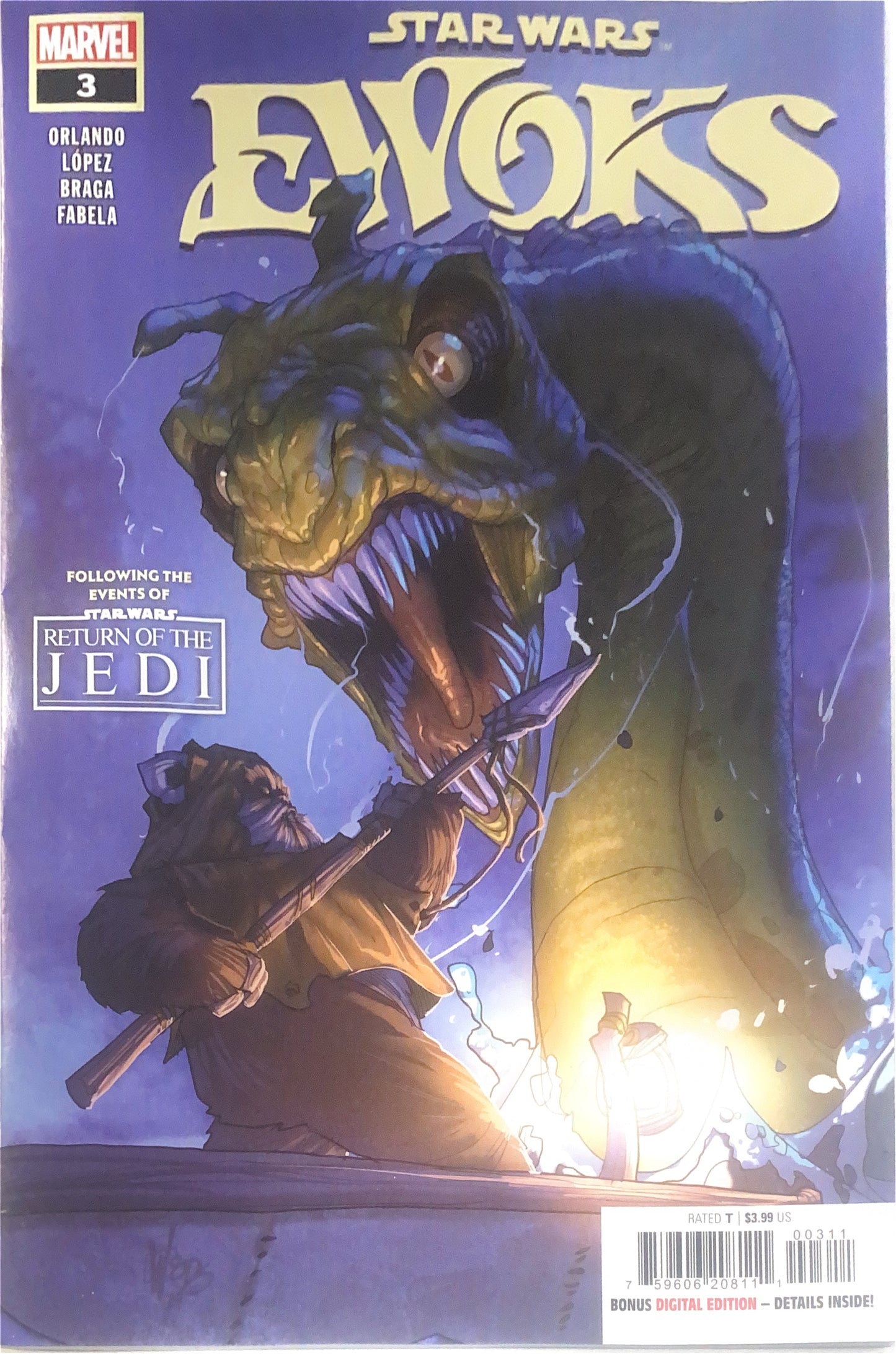 MARVEL COMICS STAR WARS EWOKS #3