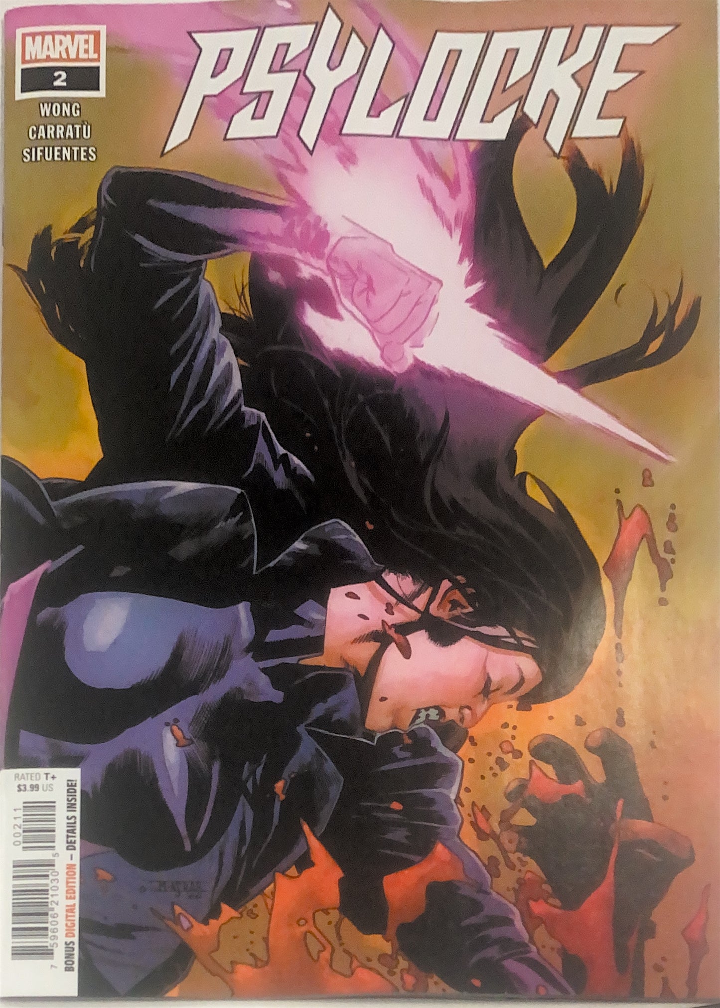 MARVEL COMICS PSYLOCKE #2