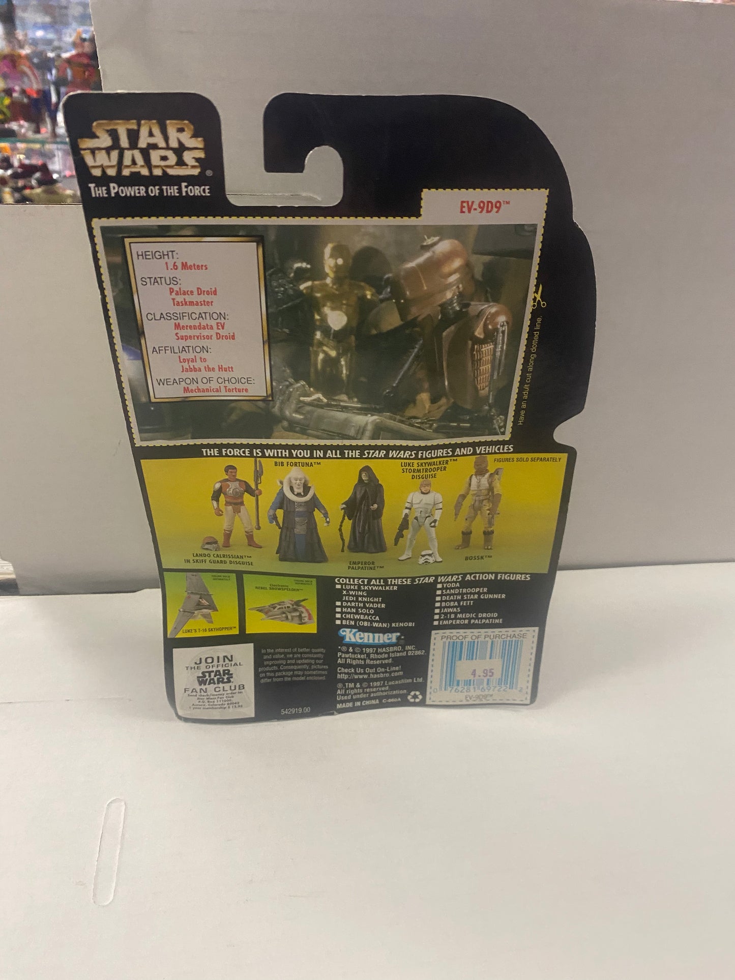 KENNER THE POWER OF THE FORCE (1997) EV-9D9