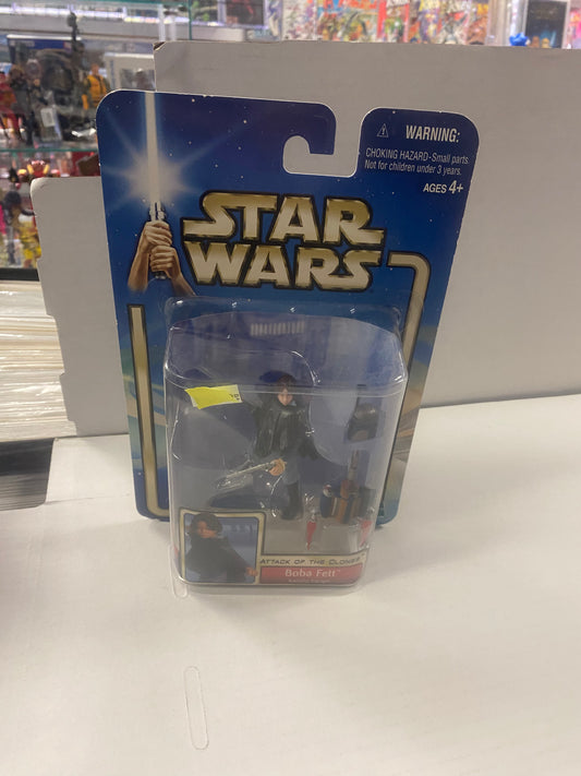 HASBRO STAR WARS ATTACK OF THE CLONES BOBA FETT (2002)