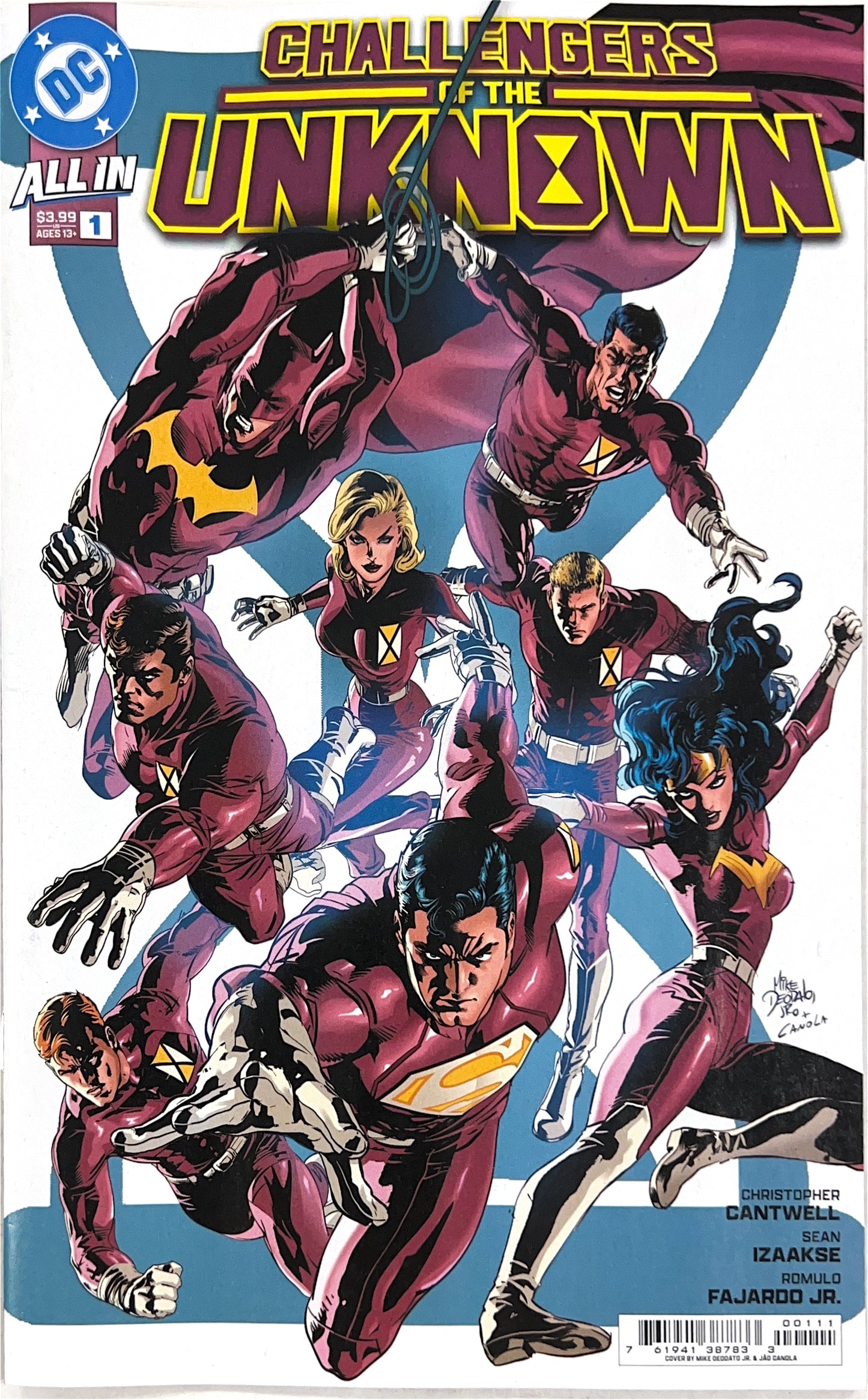 DC COMICS CHALLENGERS OF THE UNKNOWN #1
