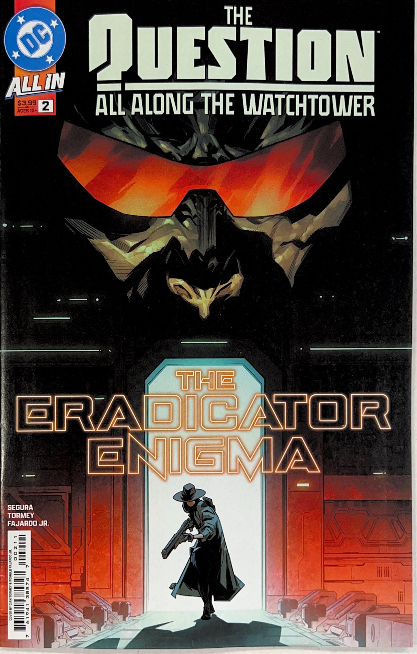 DC COMICS THE QUESTION ALL ALONG THE WATCHTOWER #2
