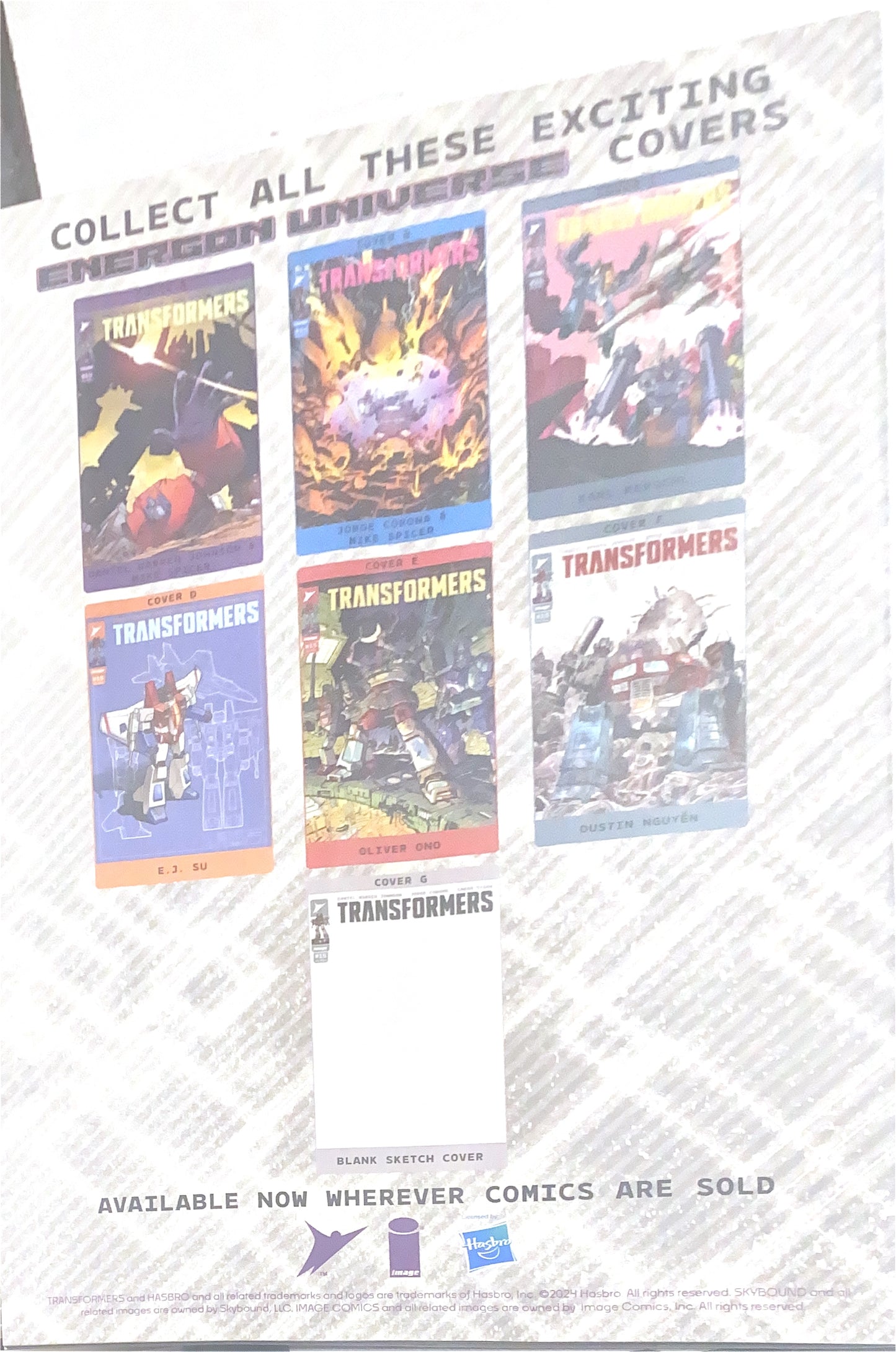 IMAGE COMICS TRANSFORMERS #15