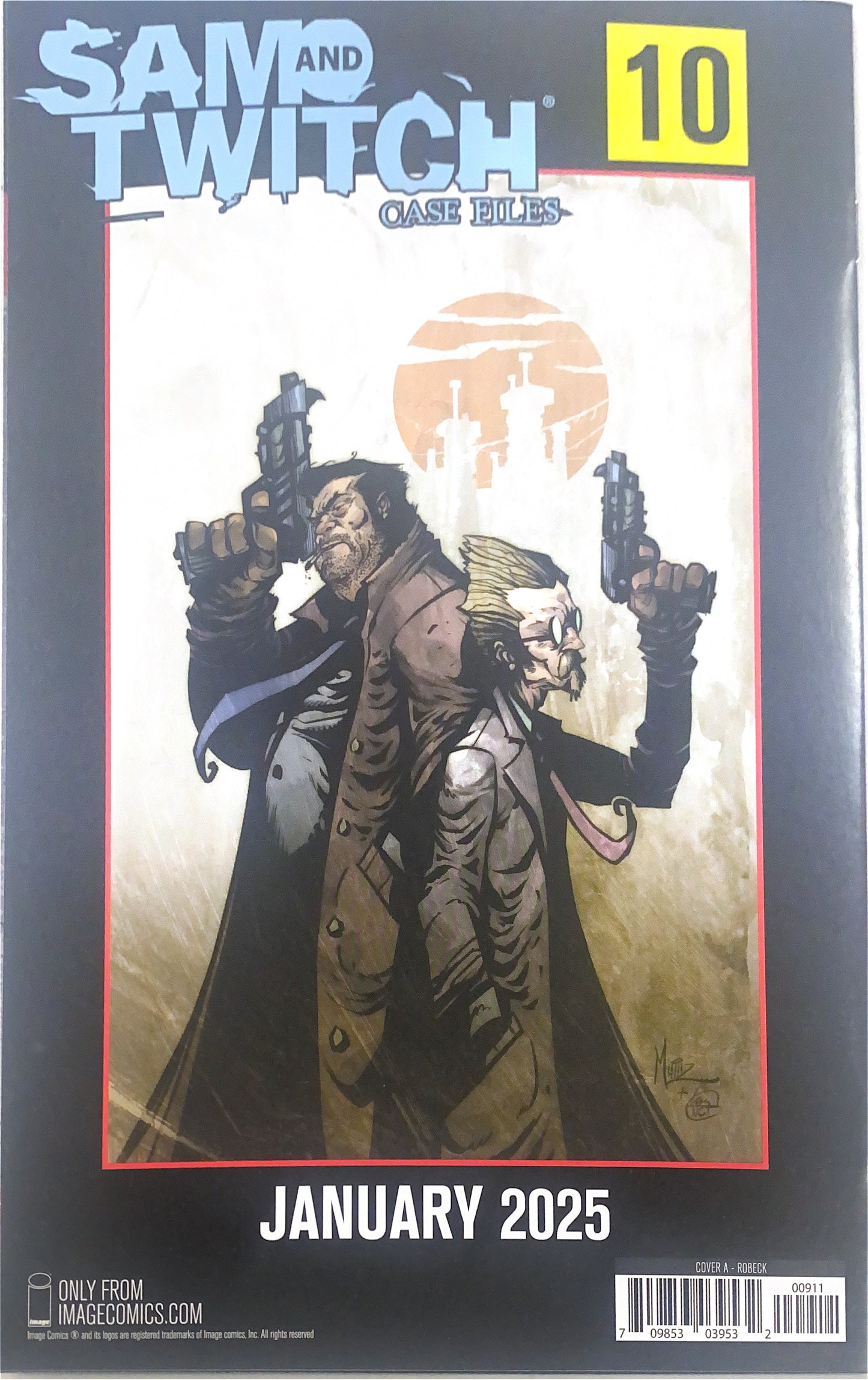 IMAGE COMICS SAM AND TWITCH CASE FILES #9