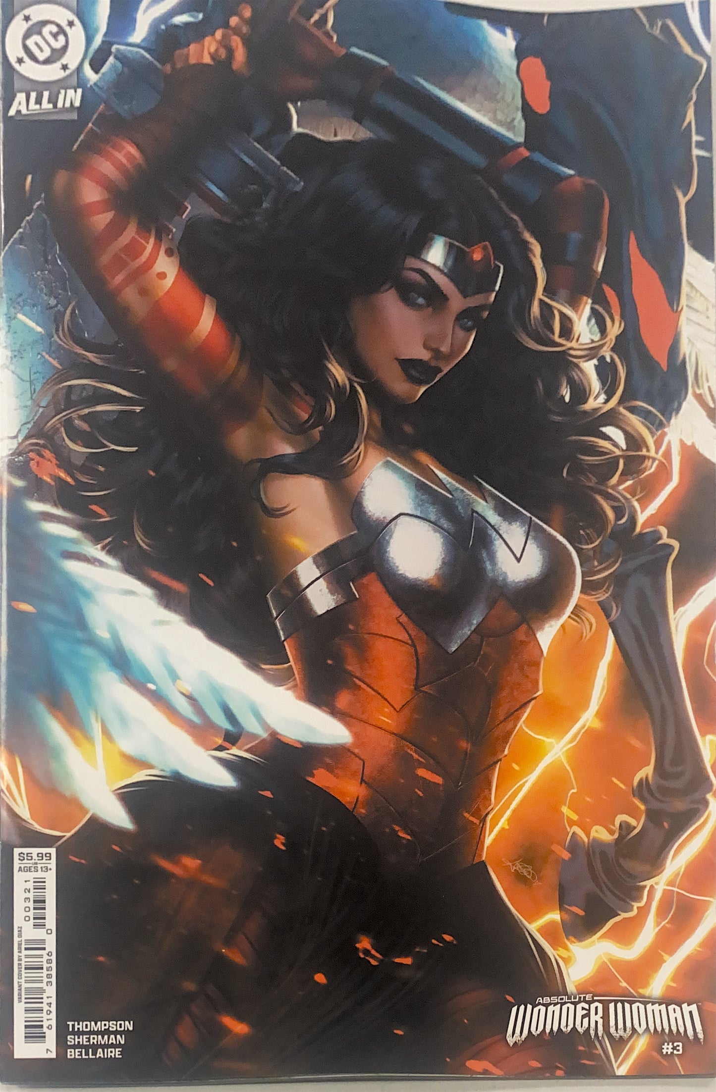 DC COMICS ABSOLUTE WONDER WOMAN #3 COVER B