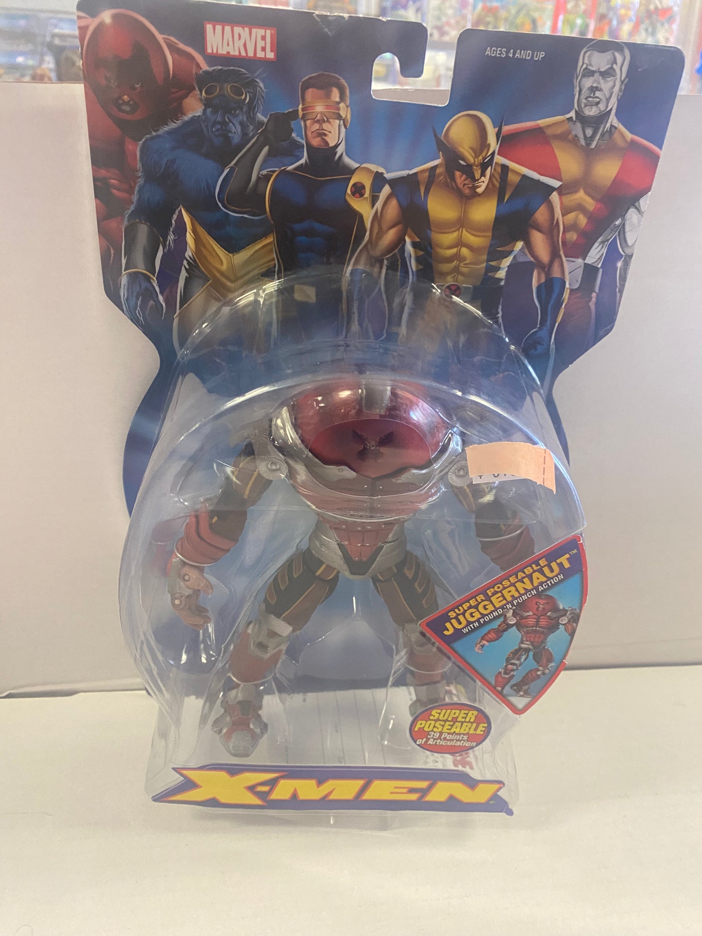 TOYBIZ MARVELS X-MEN SUPER POSEABLE JUGGERNAUT