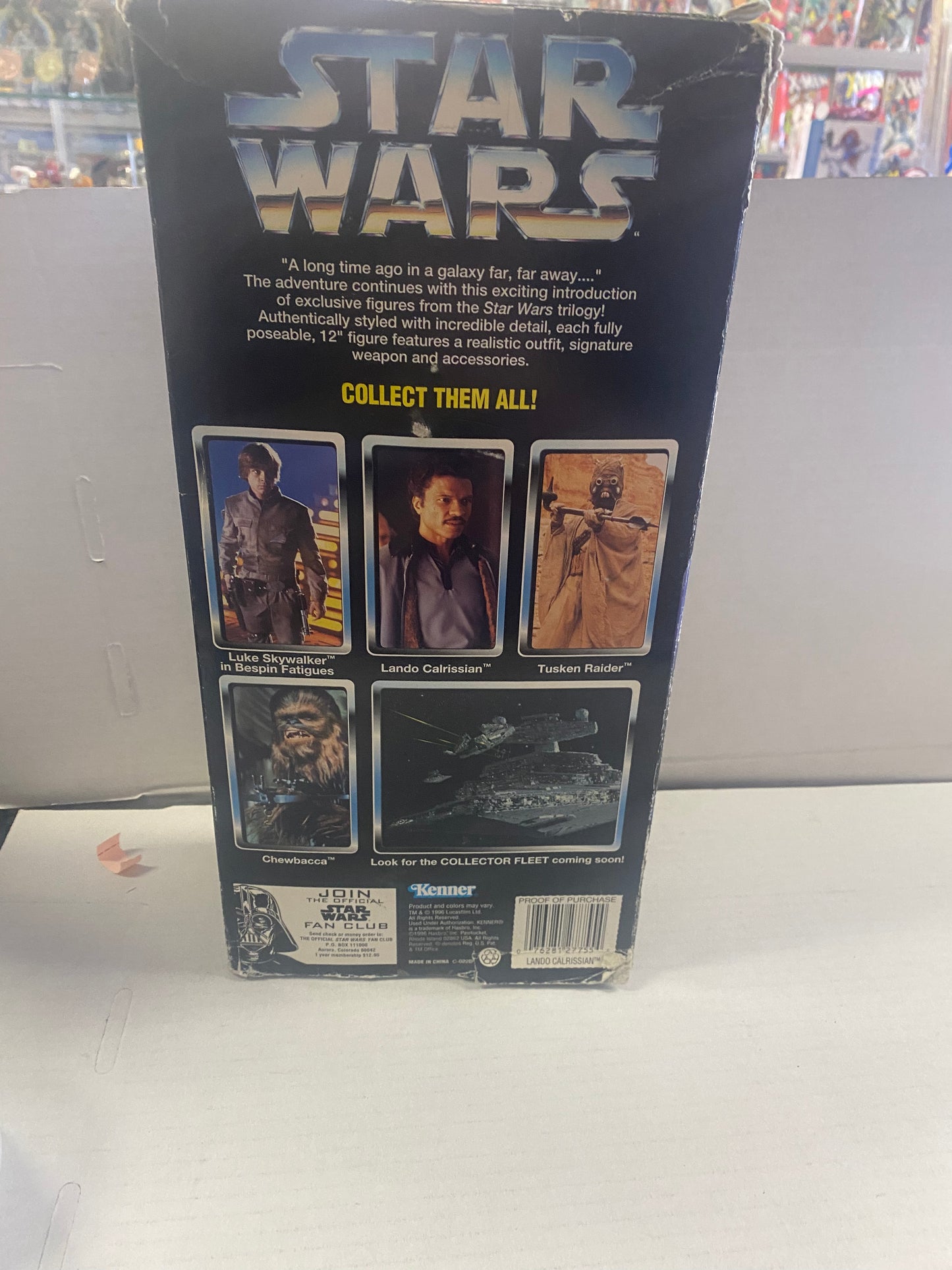 KENNER STAR WARS ACTION COLLECTION LANDO CALRISSIAN (1996)