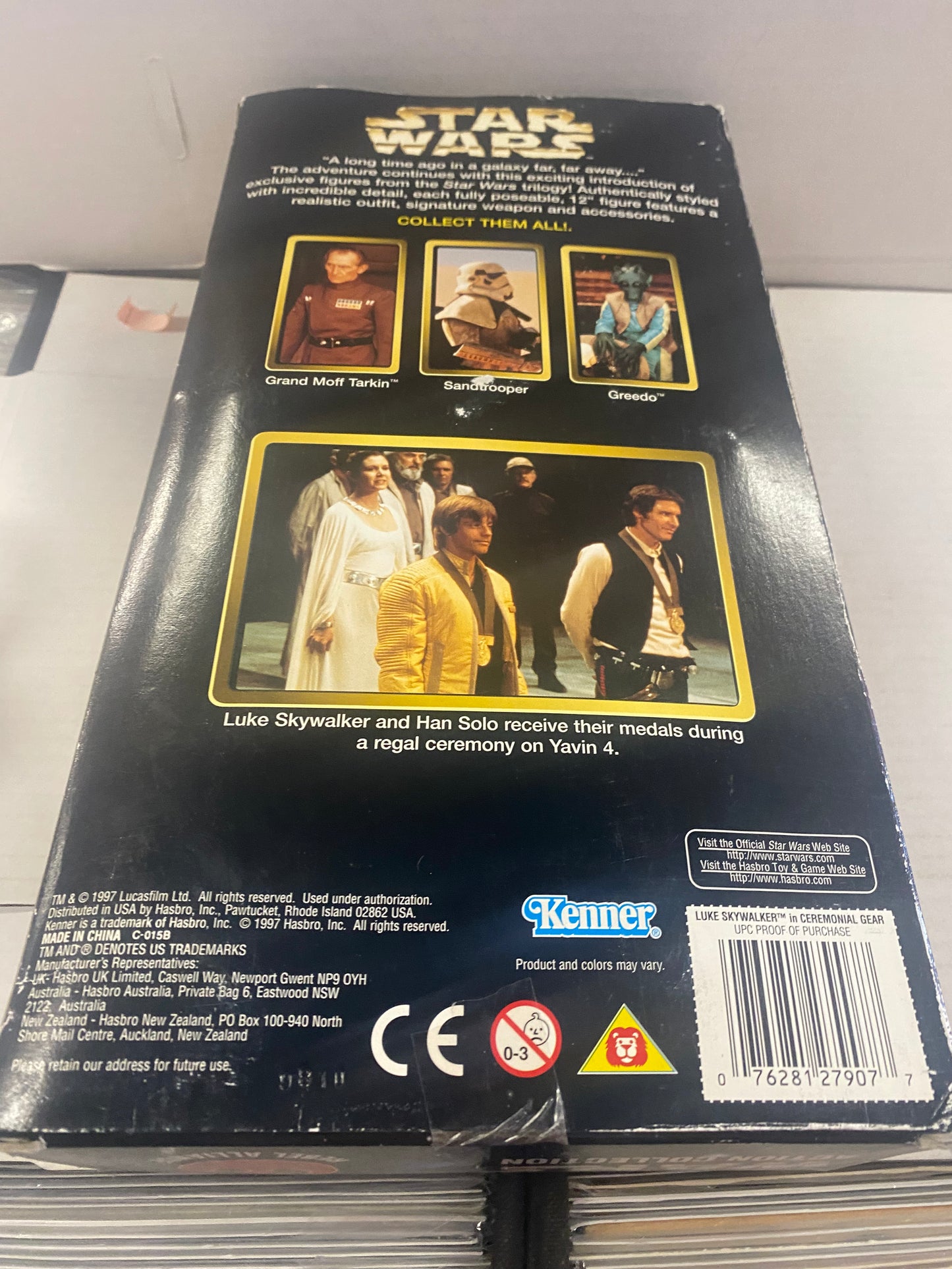 KENNER STAR WARS ACTION COLLECTION LUKE SKYWALKER IN CERMONIAL GEAR (1997)