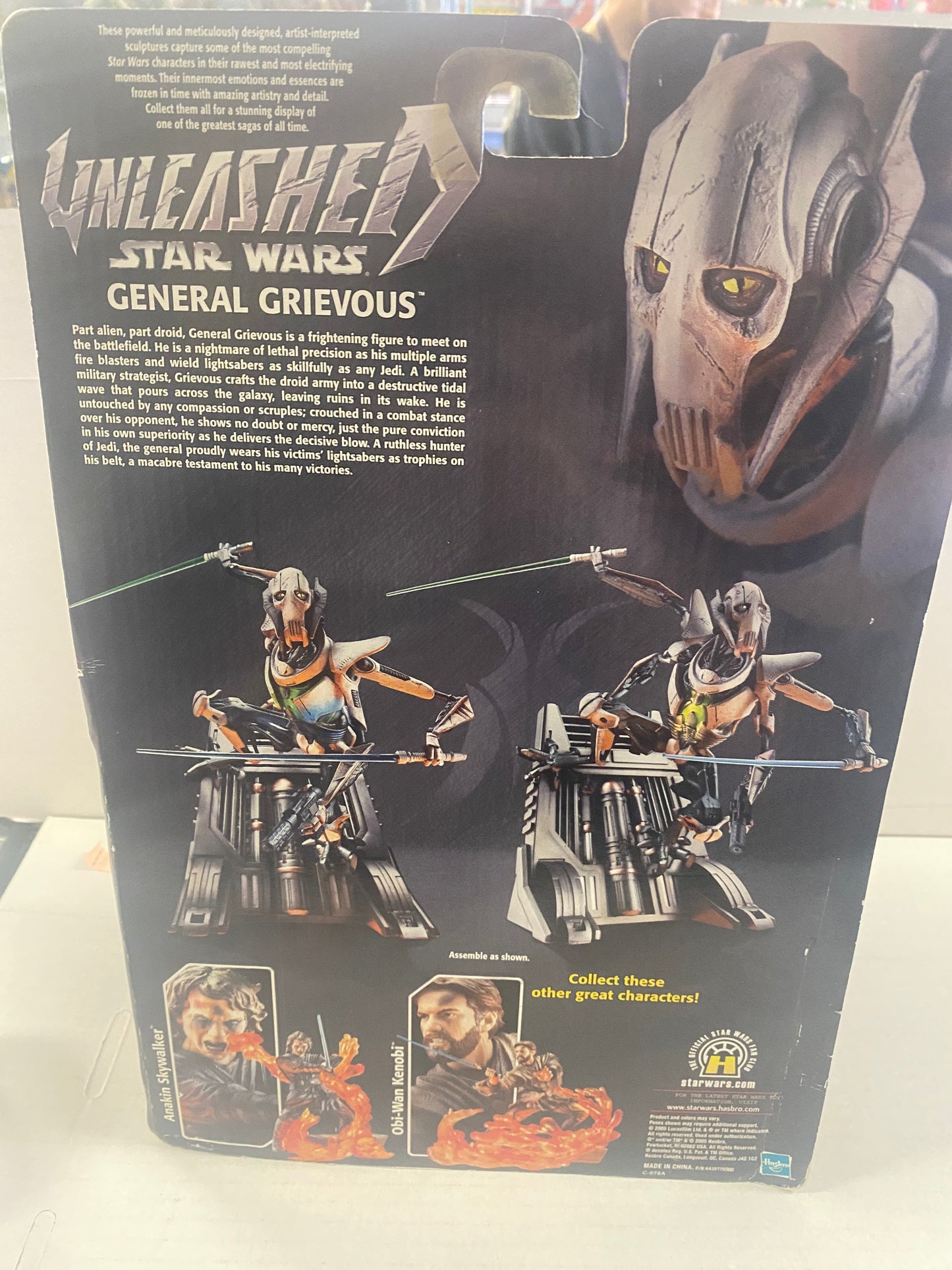 HASBRO STAR WARS UNLEASHED GENERAL GREIVOUS ACTION FIGURE