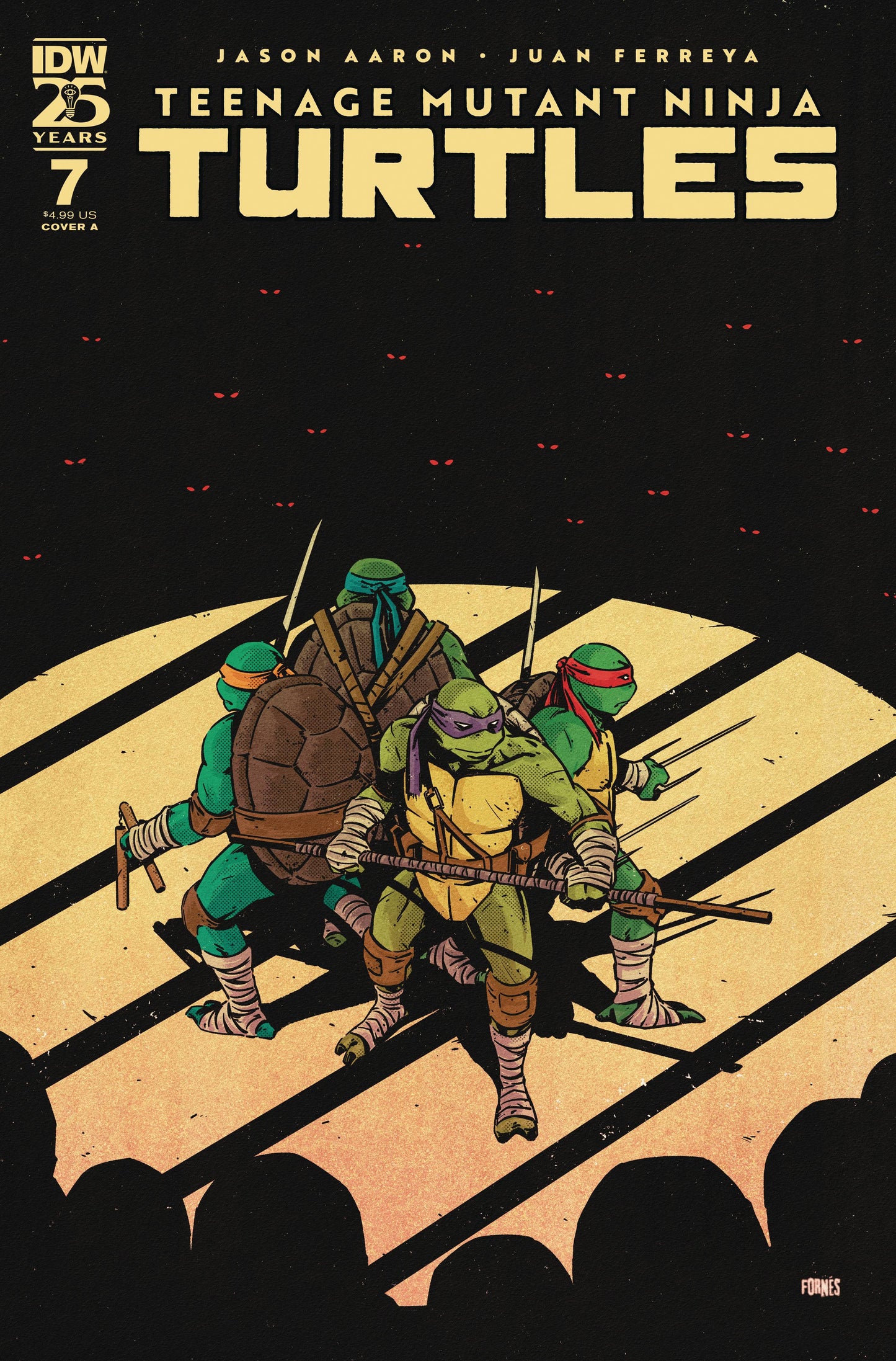 IDW PUBLISHING TEENAGE MUTANT NINJA TURTLES #7