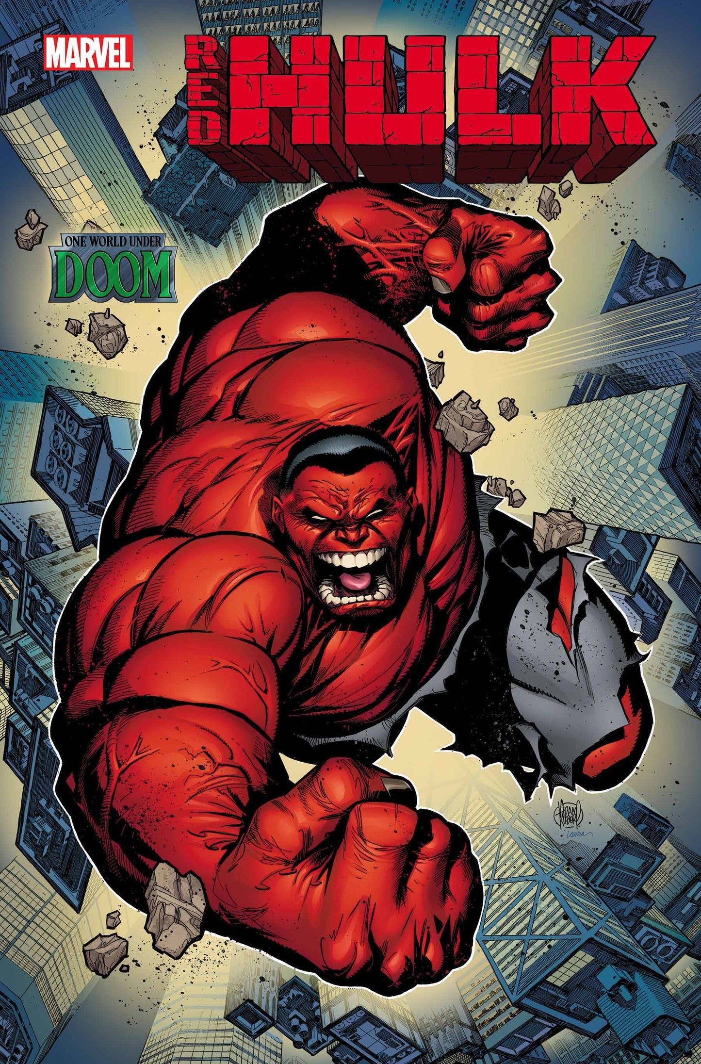 MARVEL COMICS RED HULK #1 FOIL VARIANT