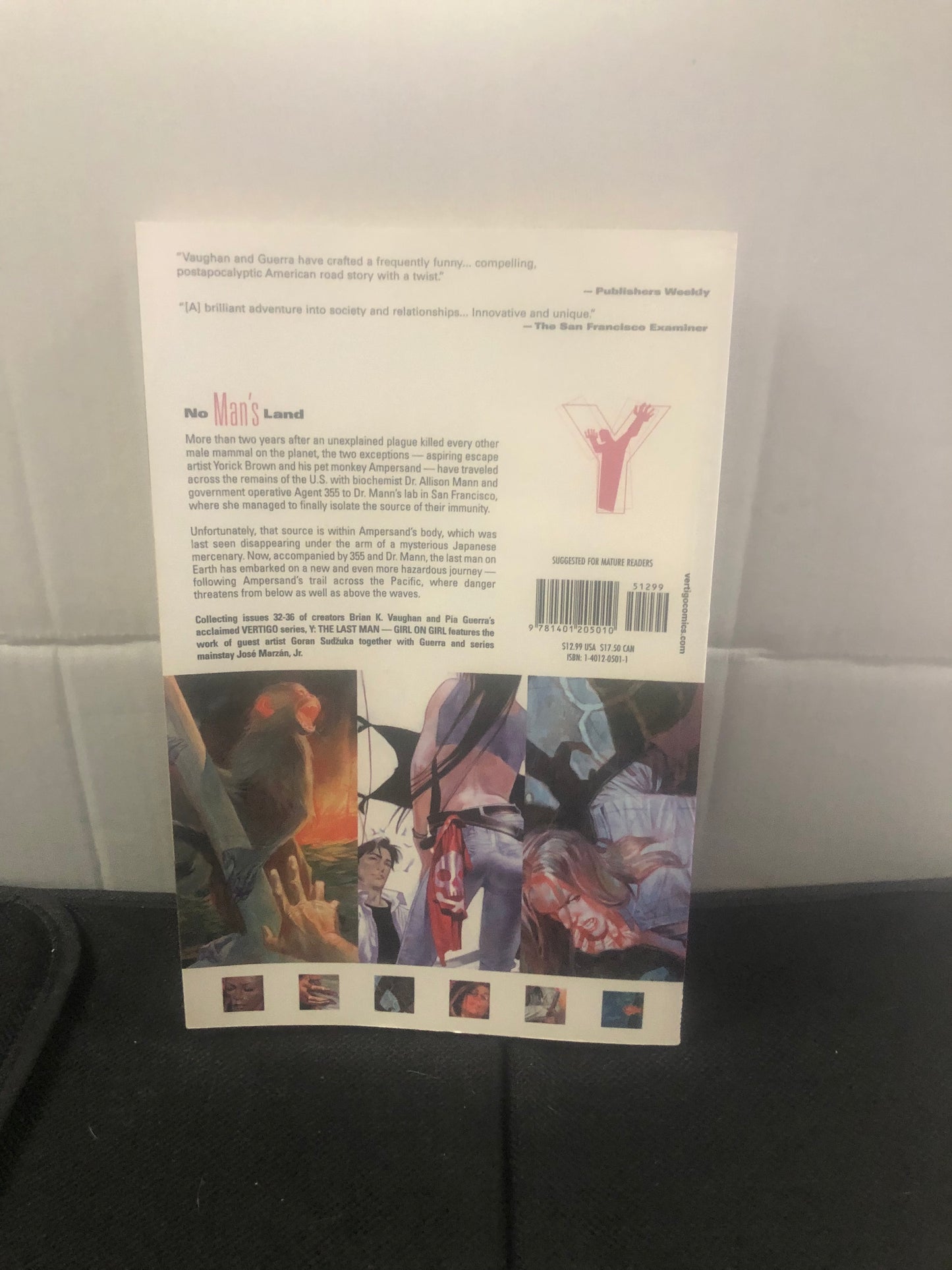 VERTIGO COMICS Y THE LAST MAN BOOK SIX (2005)